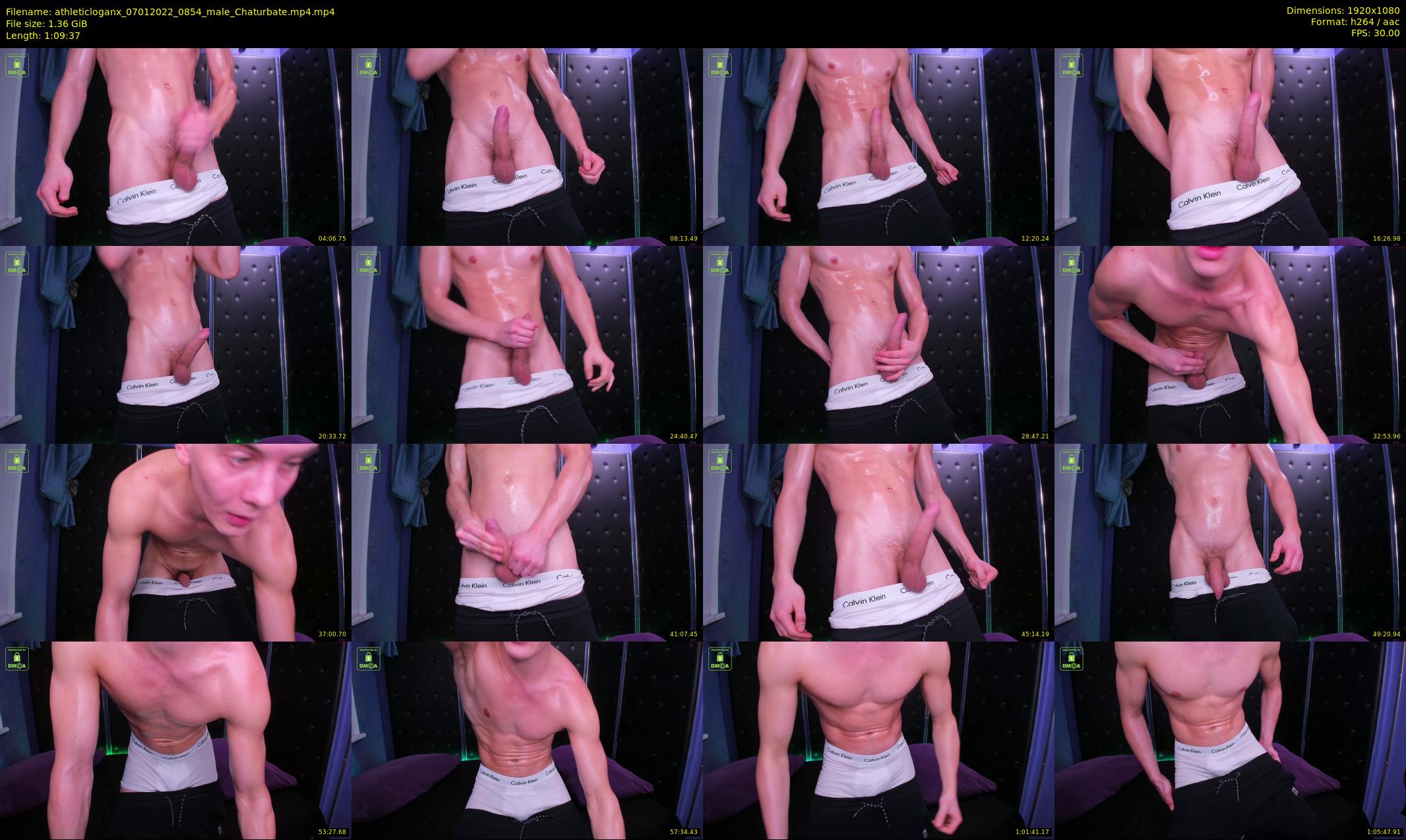athleticloganx — 70 minute Chaturbate male cam show recording, 1080p, Jan 7, 2022