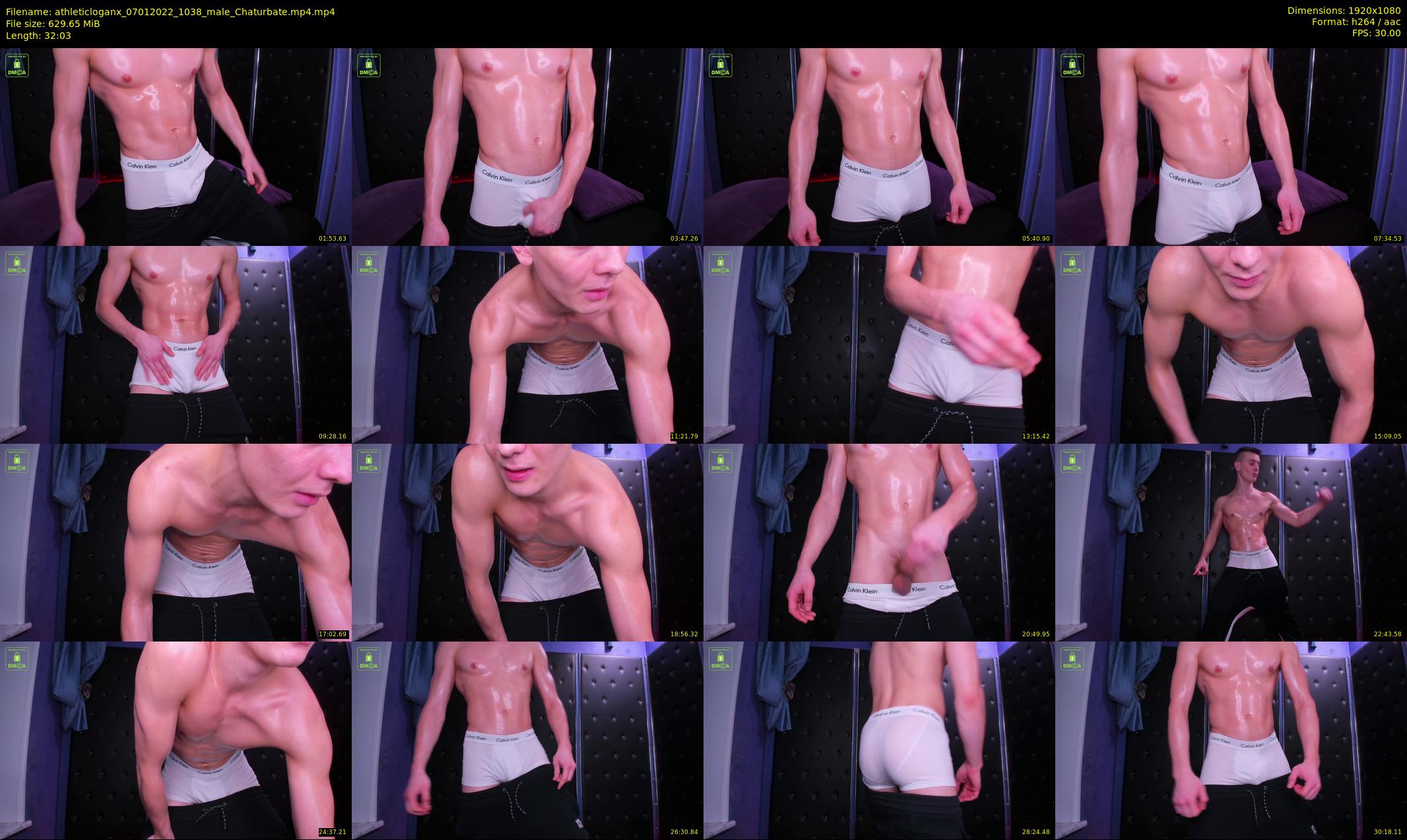 athleticloganx — 33 minute Chaturbate male cam show recording, 1080p, Jan 7, 2022