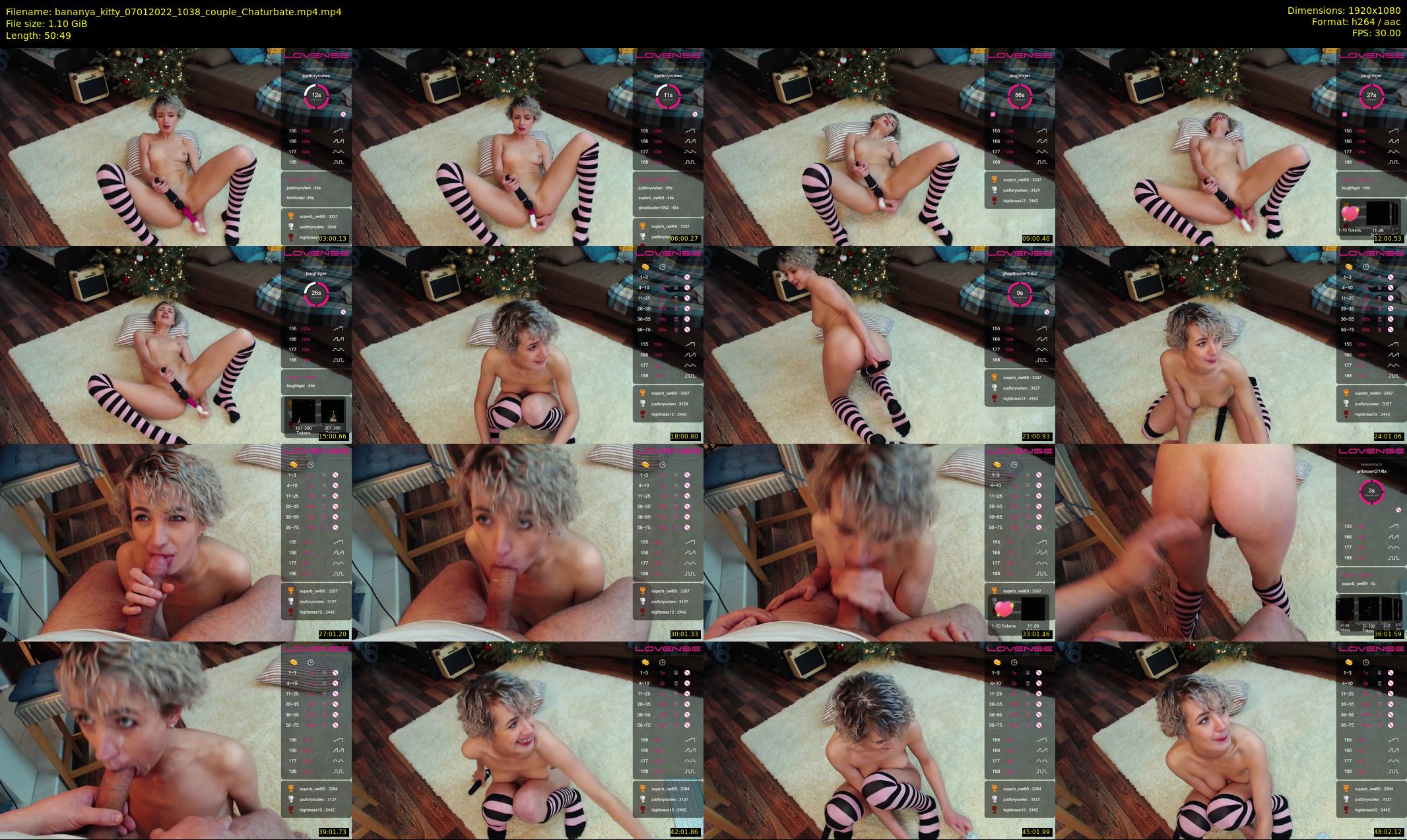 bananya_kitty — 51 minute Chaturbate couple cam show recording, 1080p, Jan 7, 2022