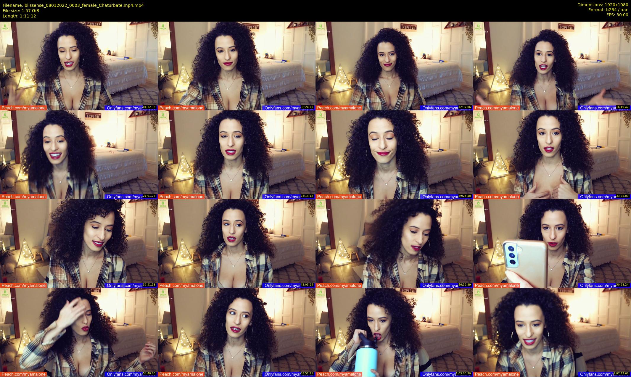 blissense — 72 minute Chaturbate female cam show recording, 1080p, Jan 8, 2022