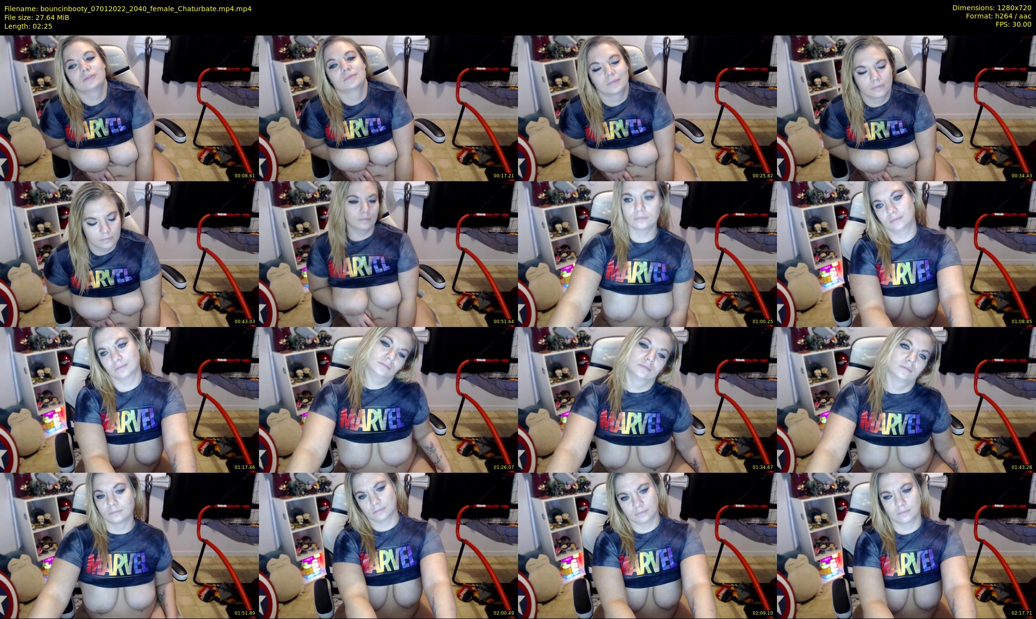 bouncinbooty — 3 minute Chaturbate female cam show recording, 720p, Jan 7, 2022