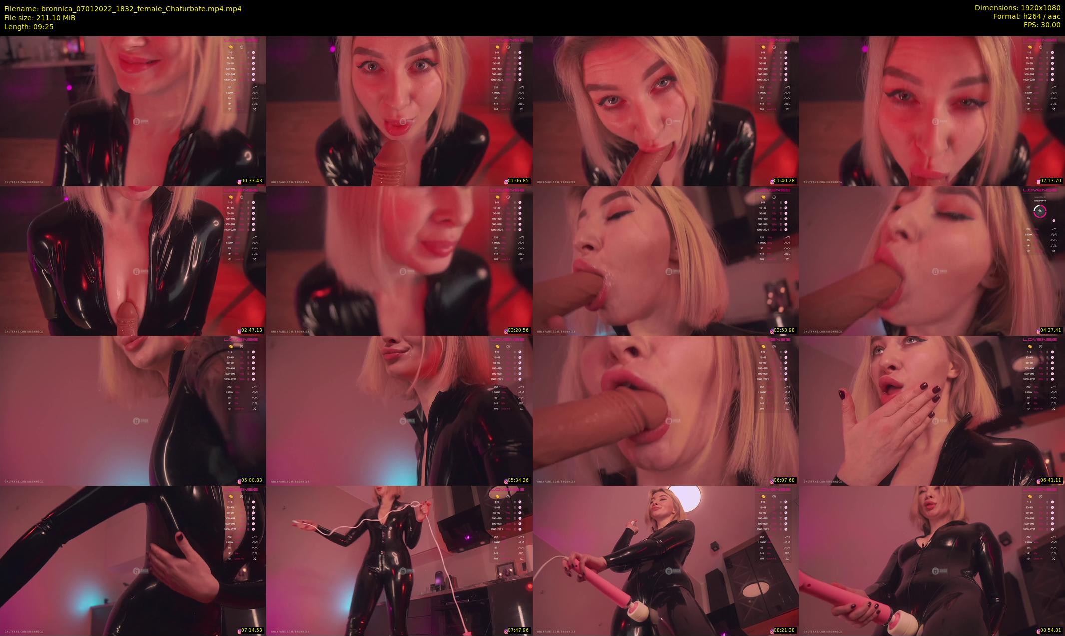bronnica — 10 minute Chaturbate female cam show recording, 1080p, Jan 7, 2022