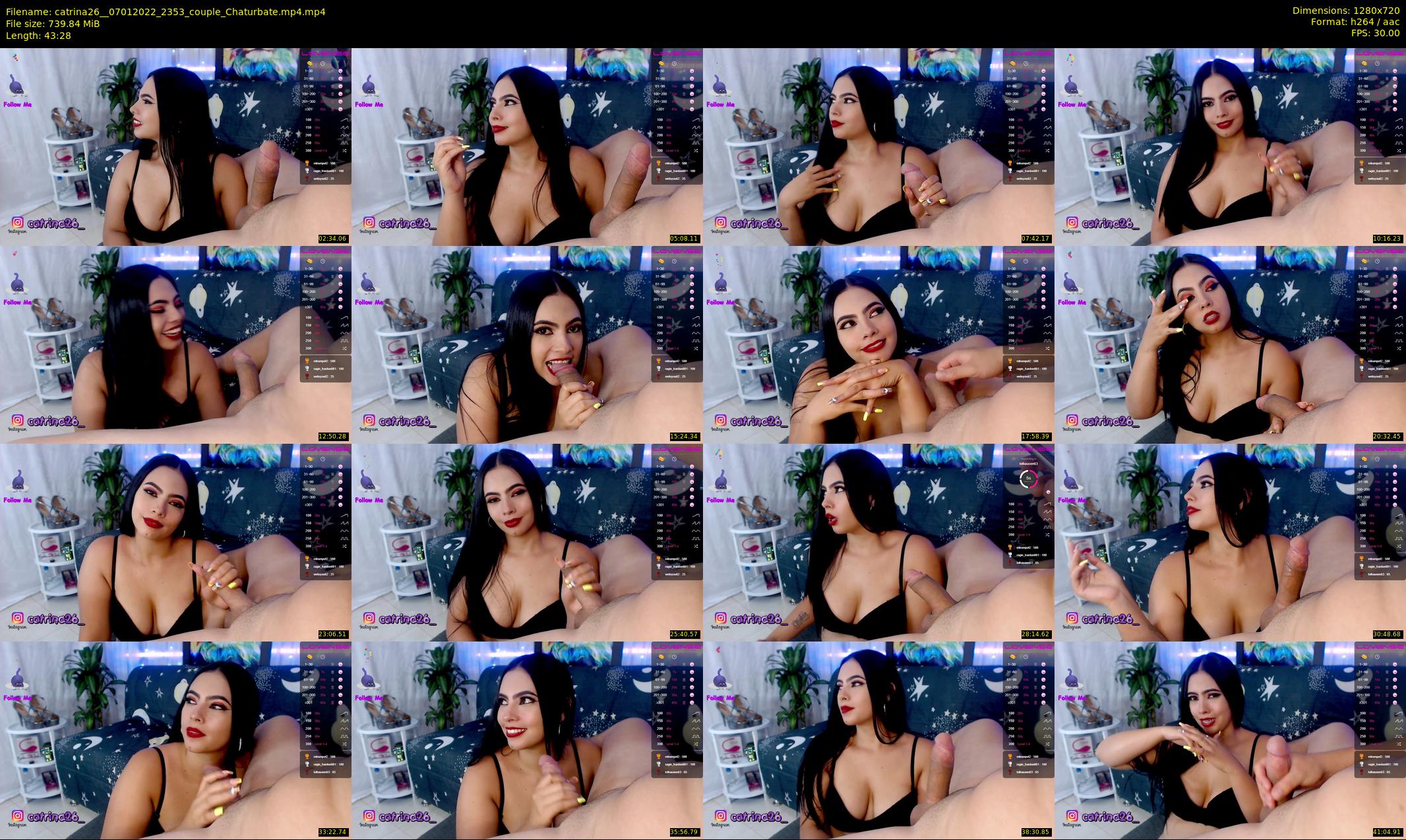 catrina26_ — 44 minute Chaturbate couple cam show recording, 720p, Jan 7, 2022