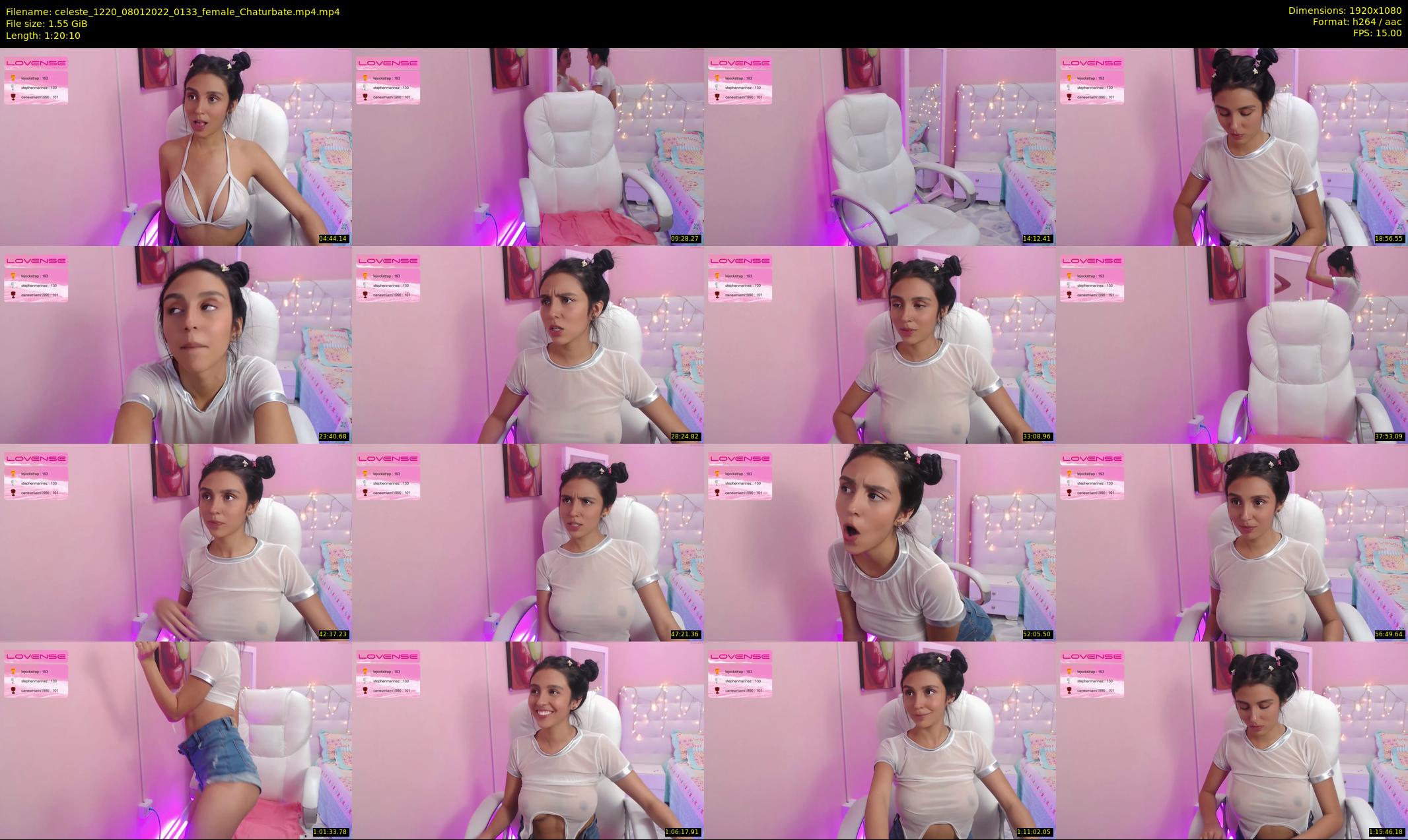 celeste_1220 — 81 minute Chaturbate female cam show recording, 1080p, Jan 8, 2022