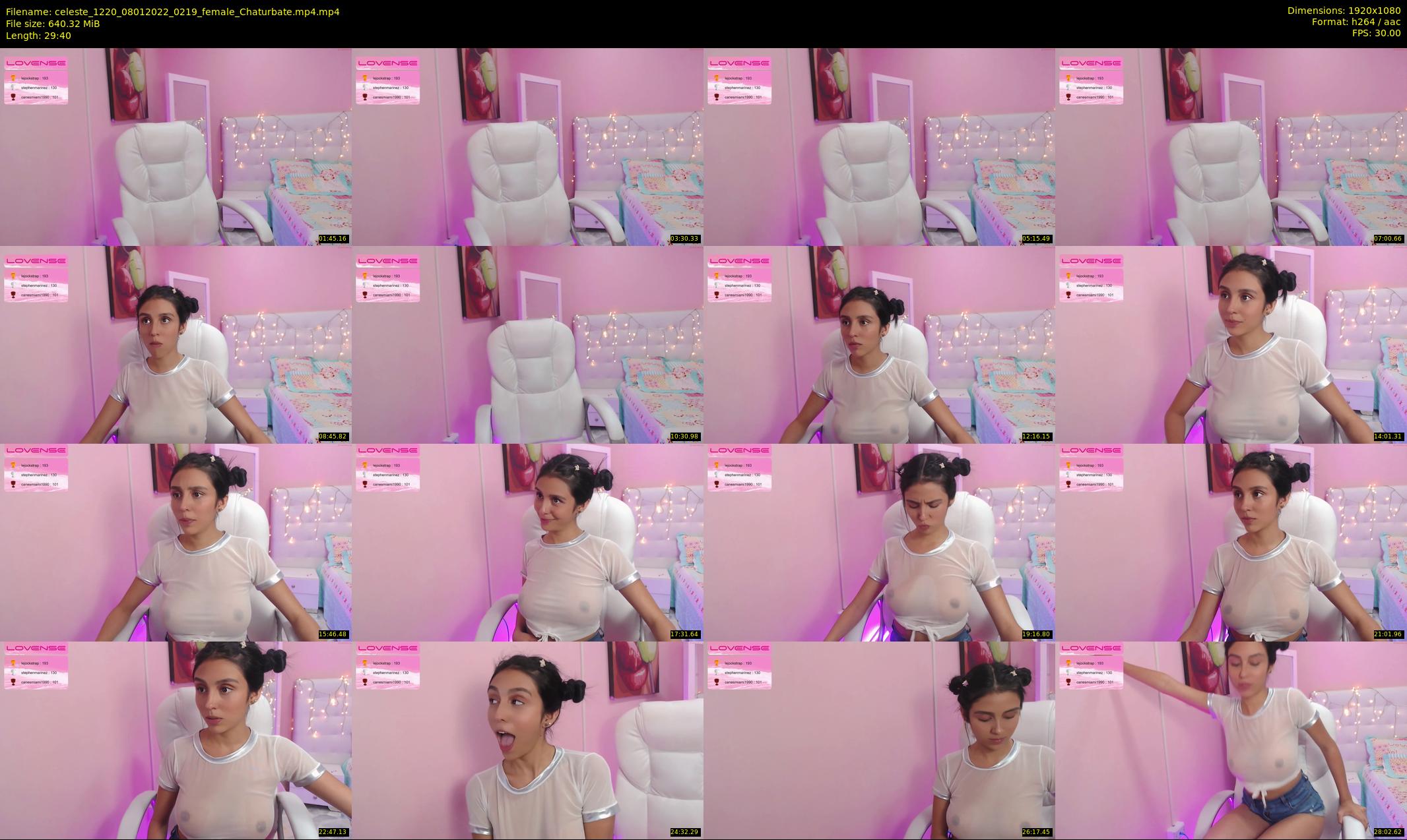 celeste_1220 — 30 minute Chaturbate female cam show recording, 1080p, Jan 8, 2022