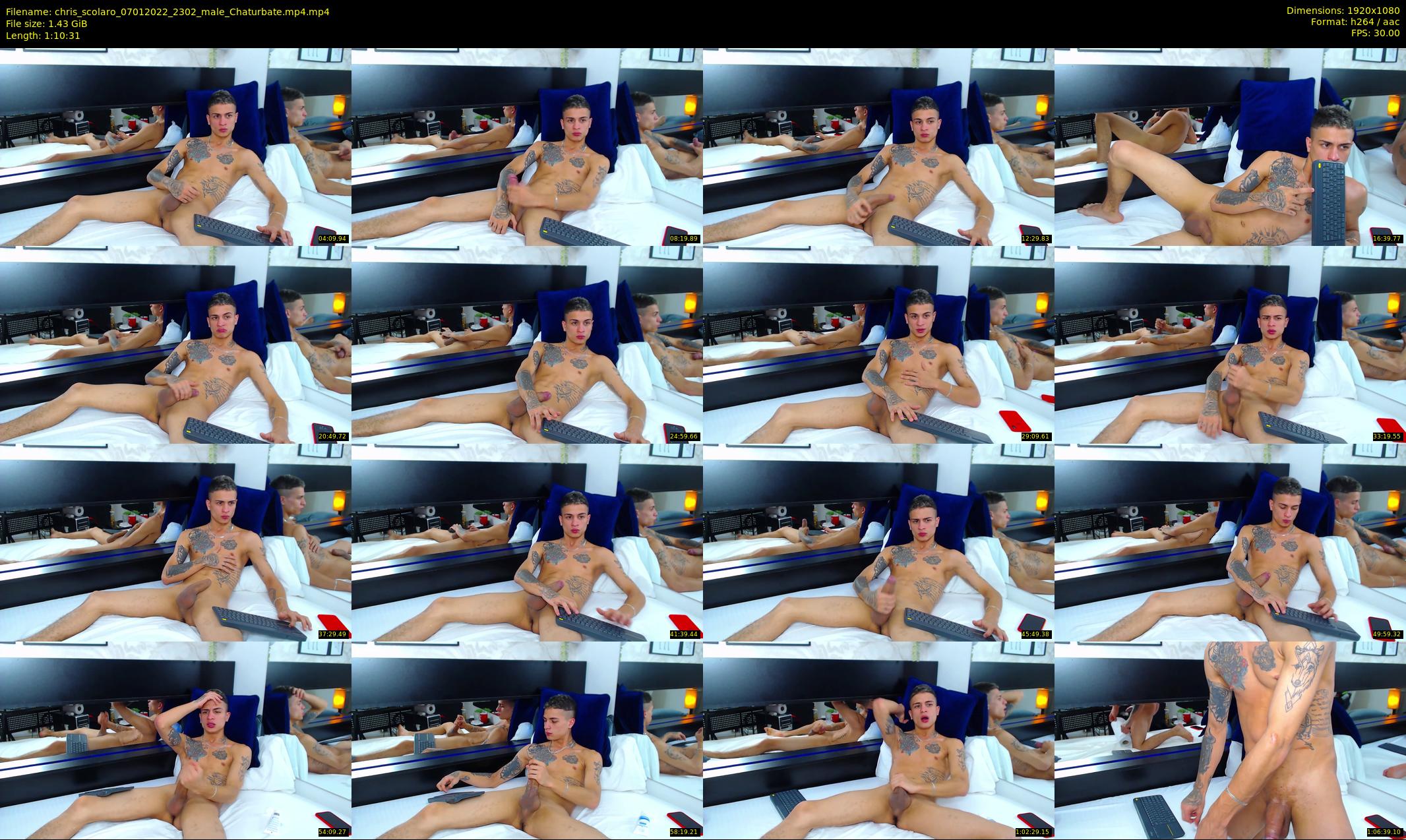 chris_scolaro — 71 minute Chaturbate male cam show recording, 1080p, Jan 7, 2022