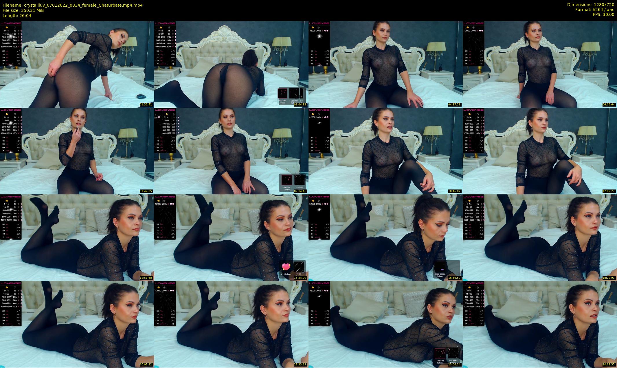 crystallluv — 27 minute Chaturbate female cam show recording, 720p, Jan 7, 2022