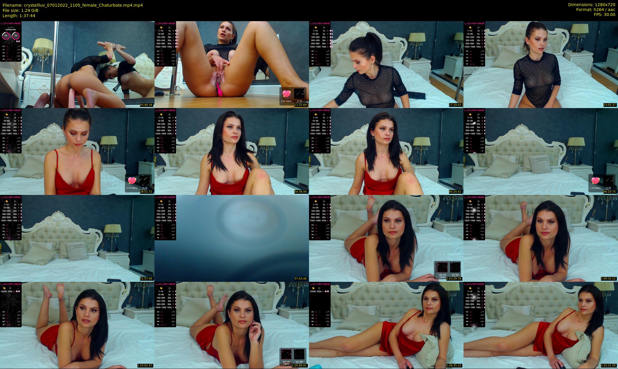 crystallluv — 98 minute Chaturbate female cam show recording, 720p, Jan 7, 2022