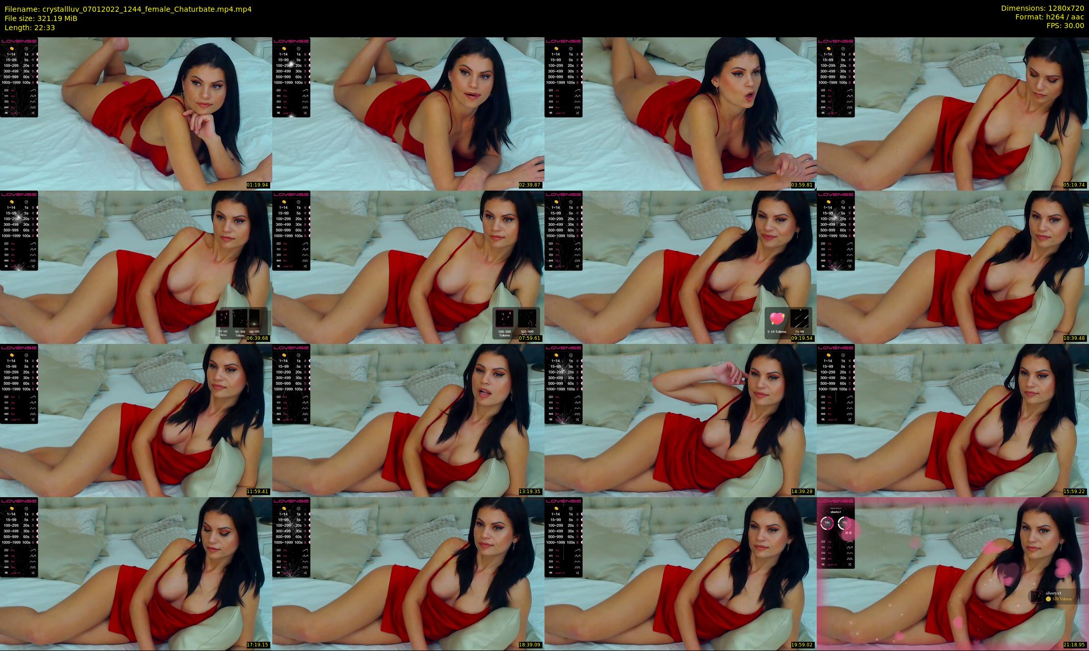 crystallluv — 23 minute Chaturbate female cam show recording, 720p, Jan 7, 2022