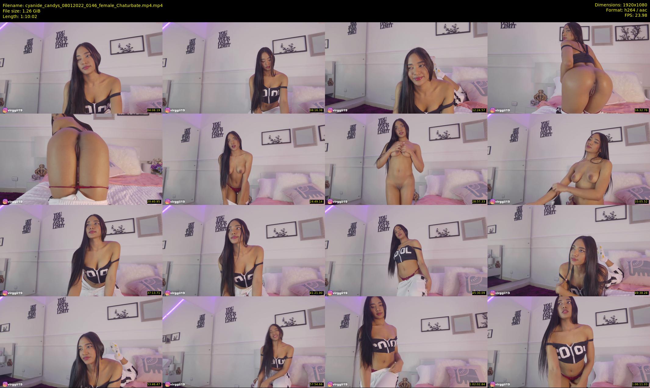 cyanide_candys — 71 minute Chaturbate female cam show recording, 1080p, Jan 8, 2022
