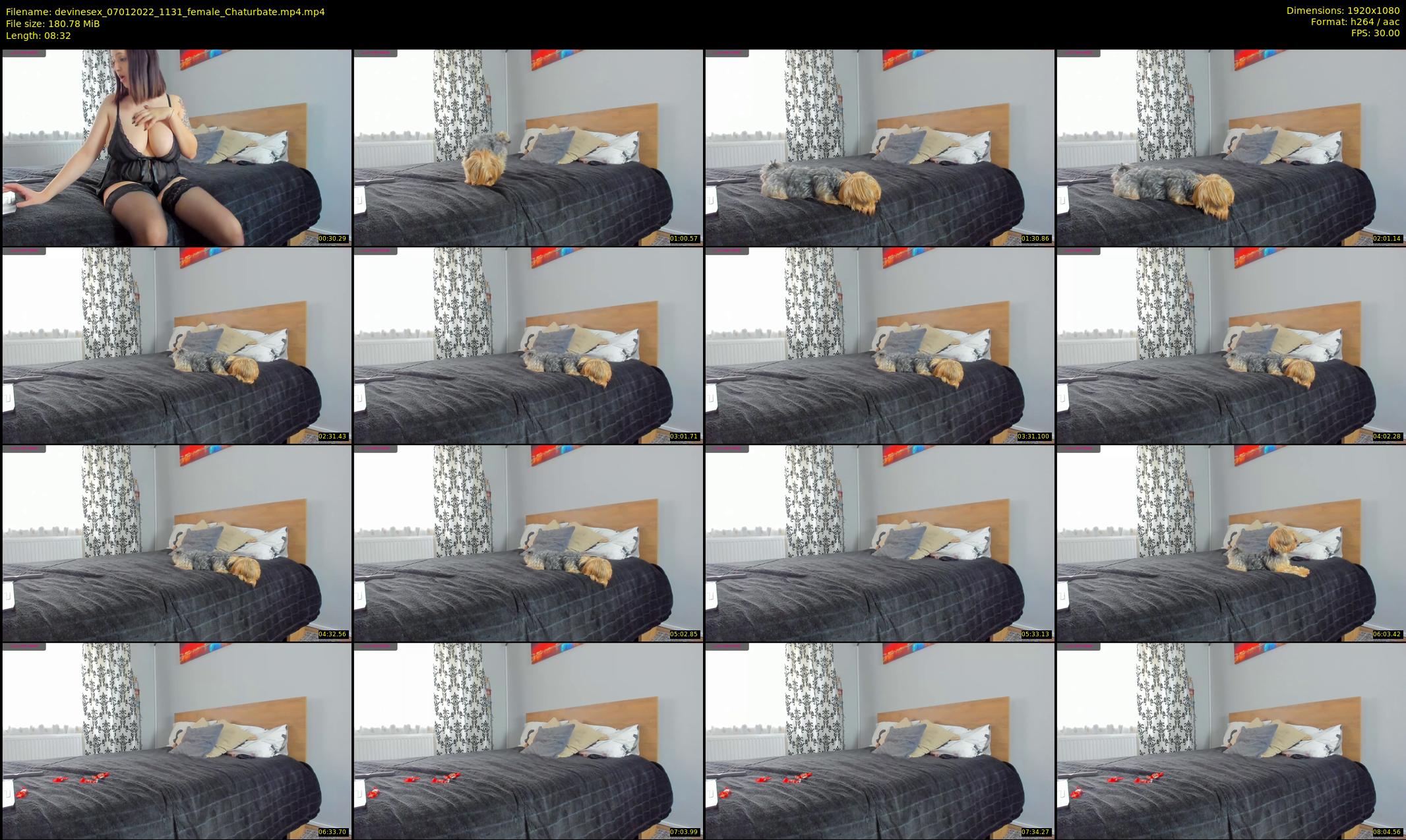 devinesex — 9 minute Chaturbate female cam show recording, 1080p, Jan 7, 2022