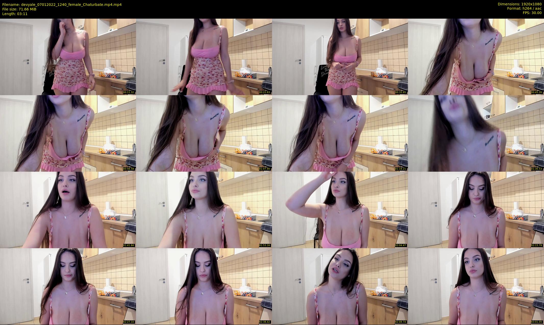 devyale — 4 minute Chaturbate female cam show recording, 1080p, Jan 7, 2022