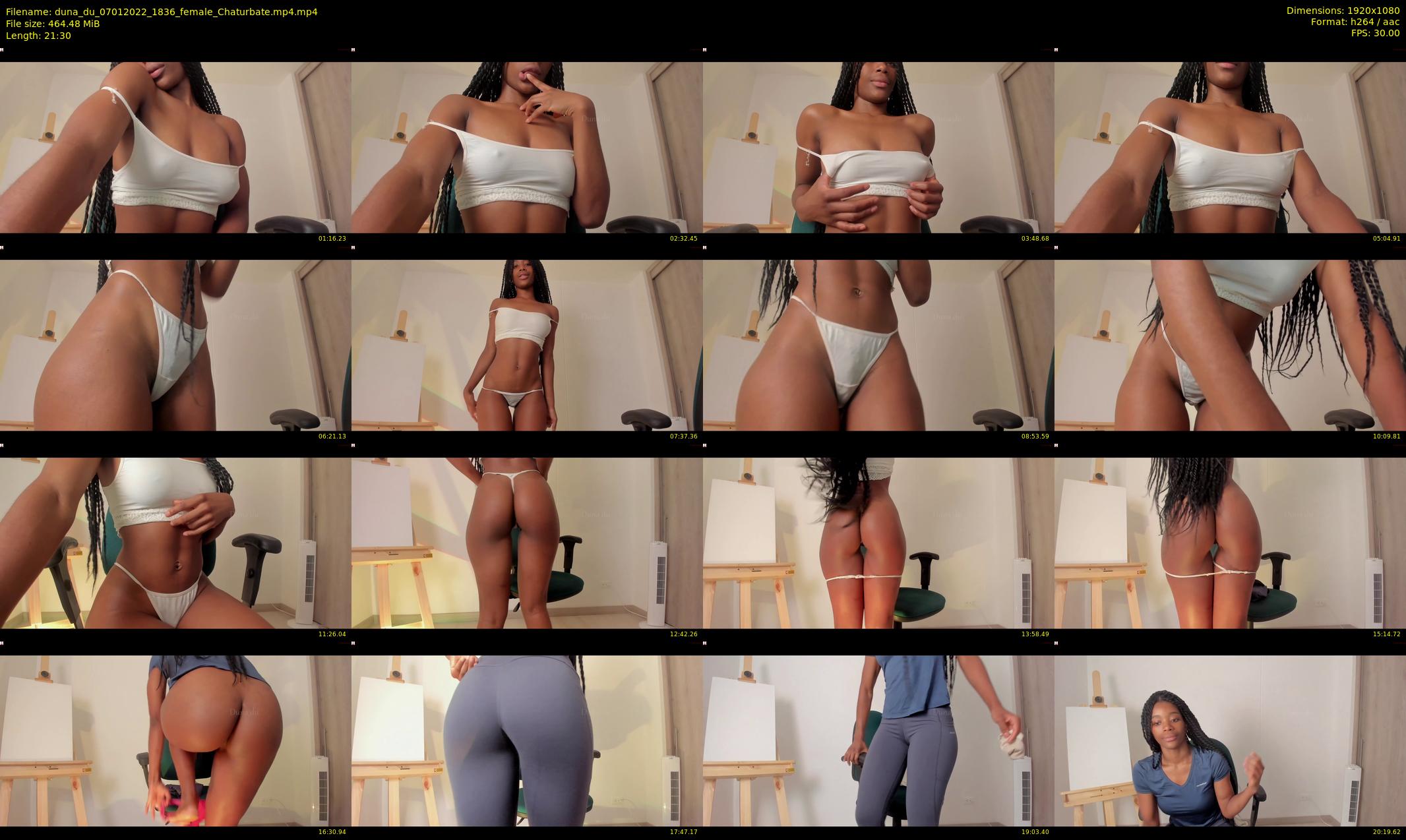 duna_du — 22 minute Chaturbate female cam show recording, 1080p, Jan 7, 2022