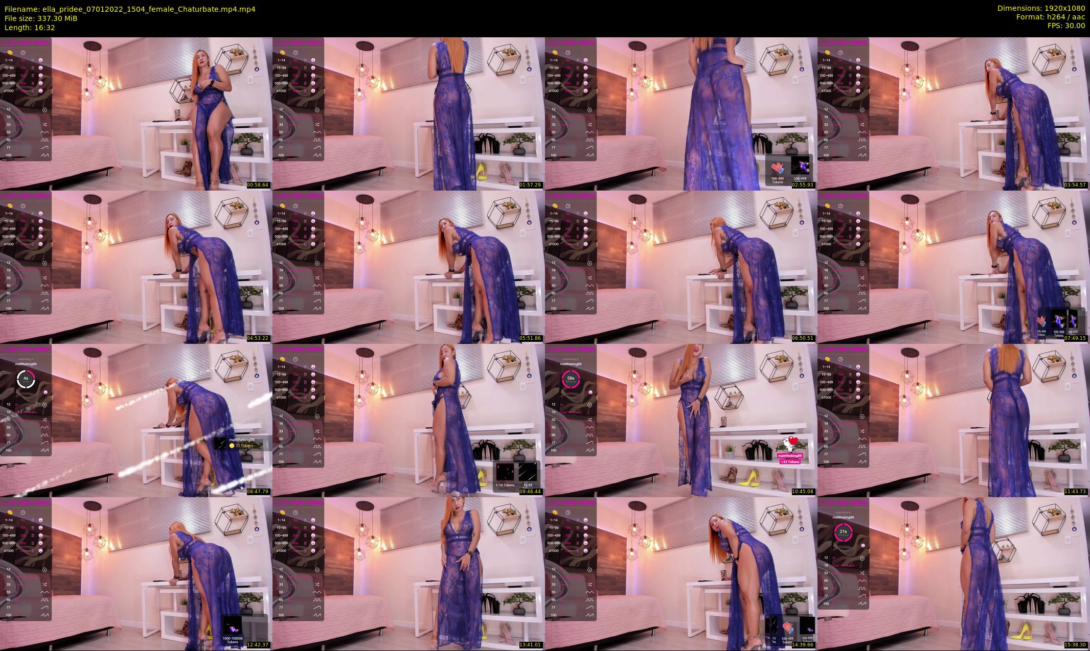 ella_pridee — 17 minute Chaturbate female cam show recording, 1080p, Jan 7, 2022