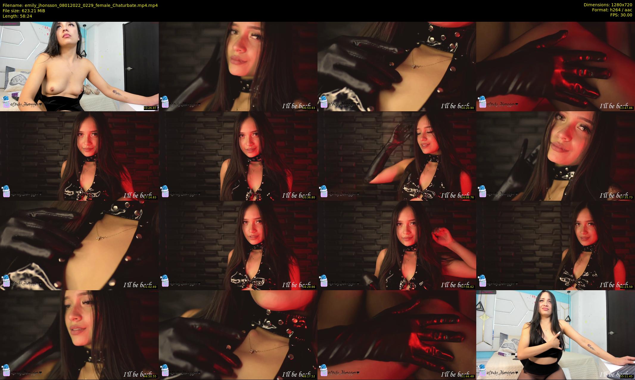 emily_jhonsson — 59 minute Chaturbate female cam show recording, 720p, Jan 8, 2022