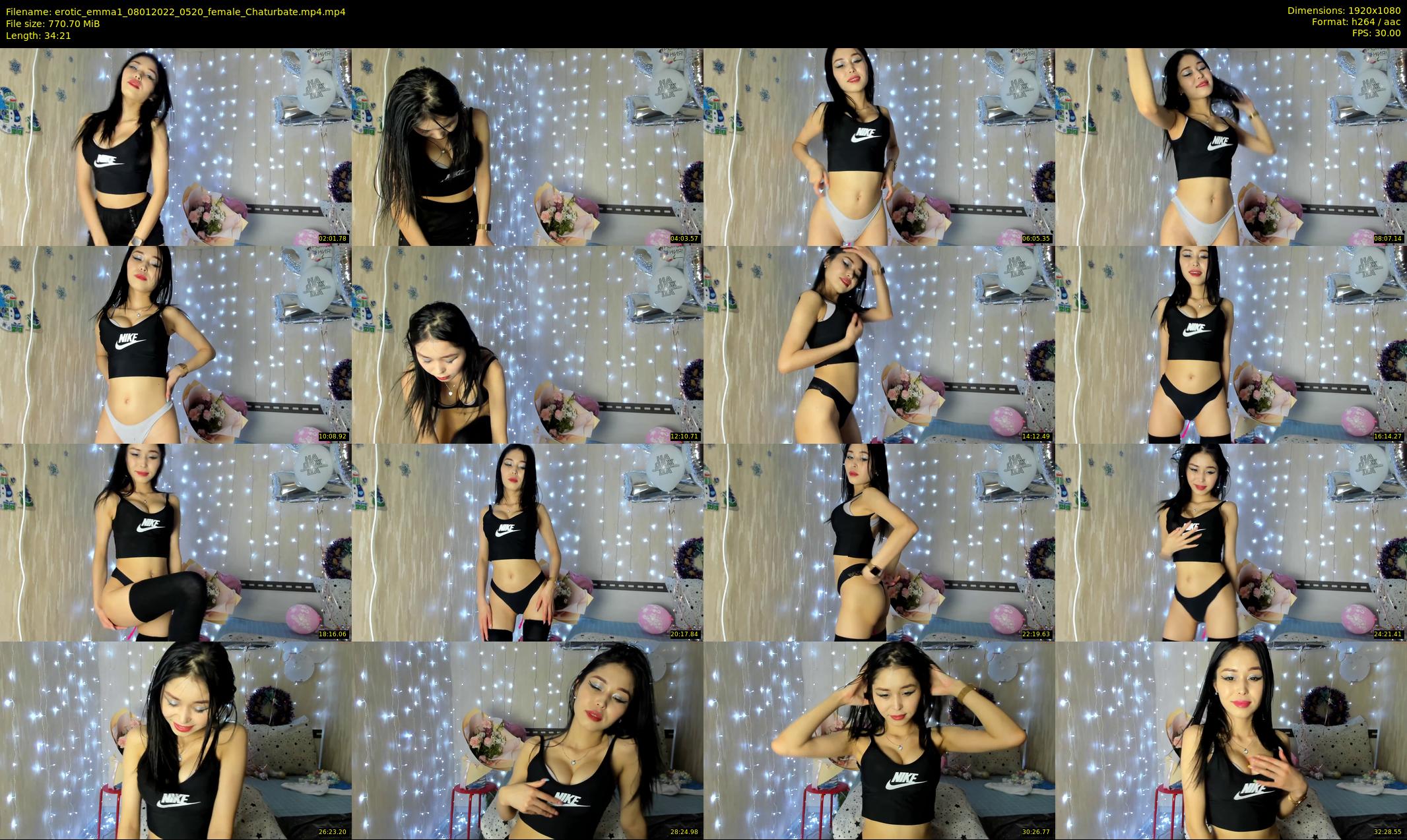 erotic_emma1 — 35 minute Chaturbate female cam show recording, 1080p, Jan 8, 2022