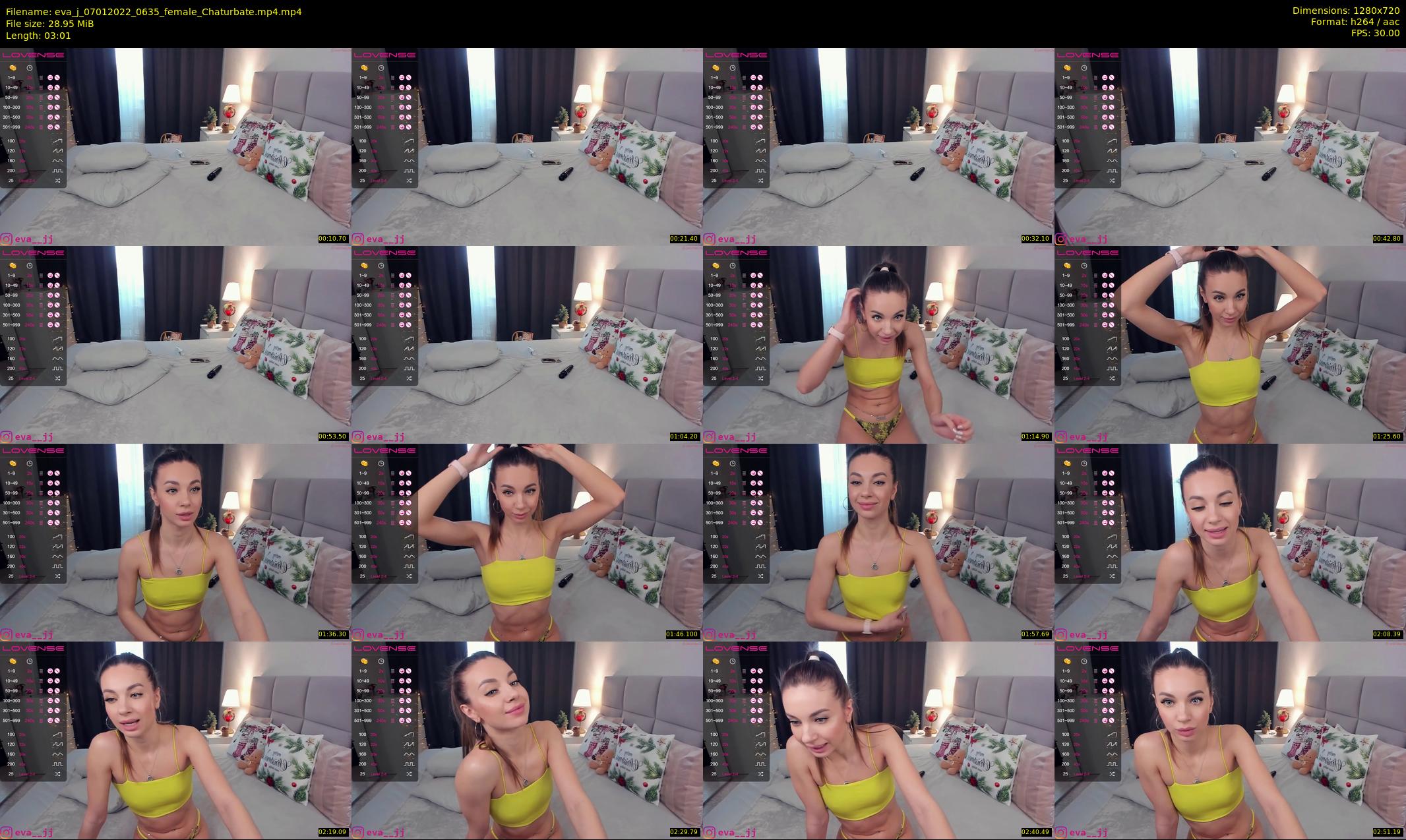 eva_j — 4 minute Chaturbate female cam show recording, 720p, Jan 7, 2022
