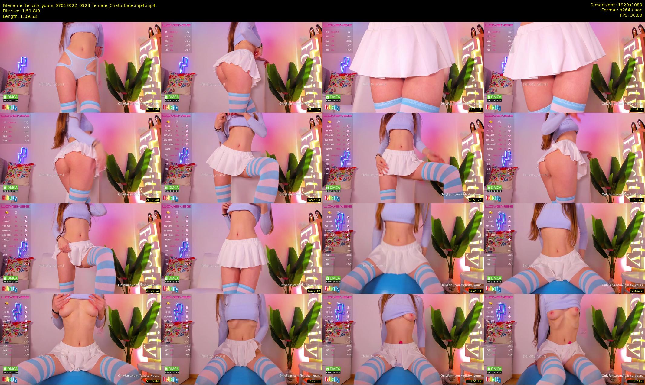 felicity_yours — 70 minute Chaturbate female cam show recording, 1080p, Jan 7, 2022