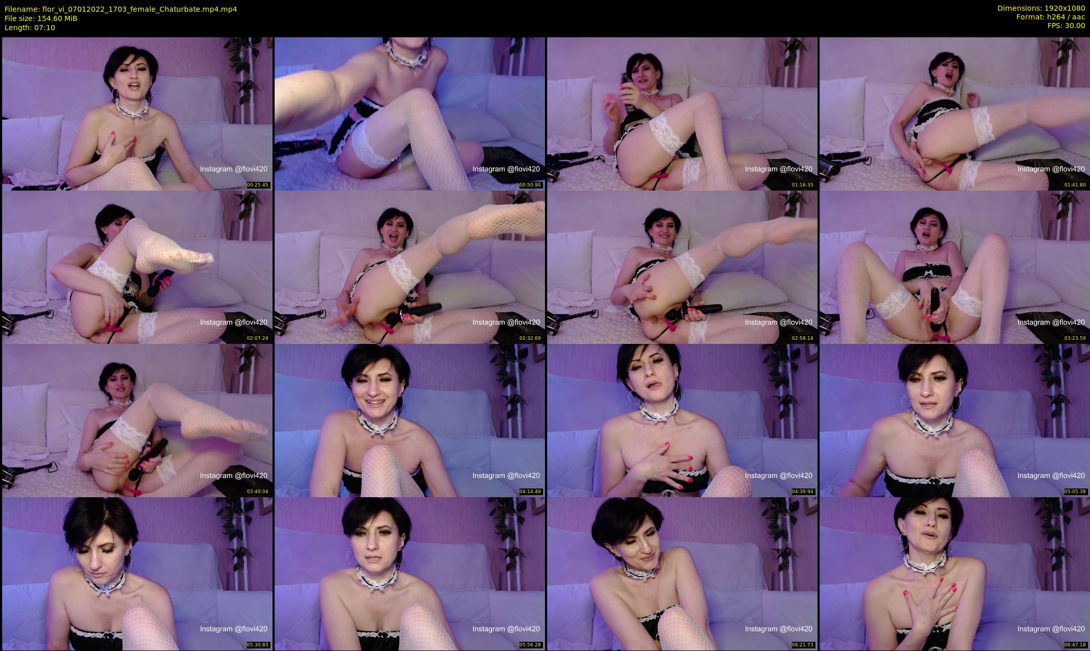 flor_vi — 8 minute Chaturbate female cam show recording, 1080p, Jan 7, 2022