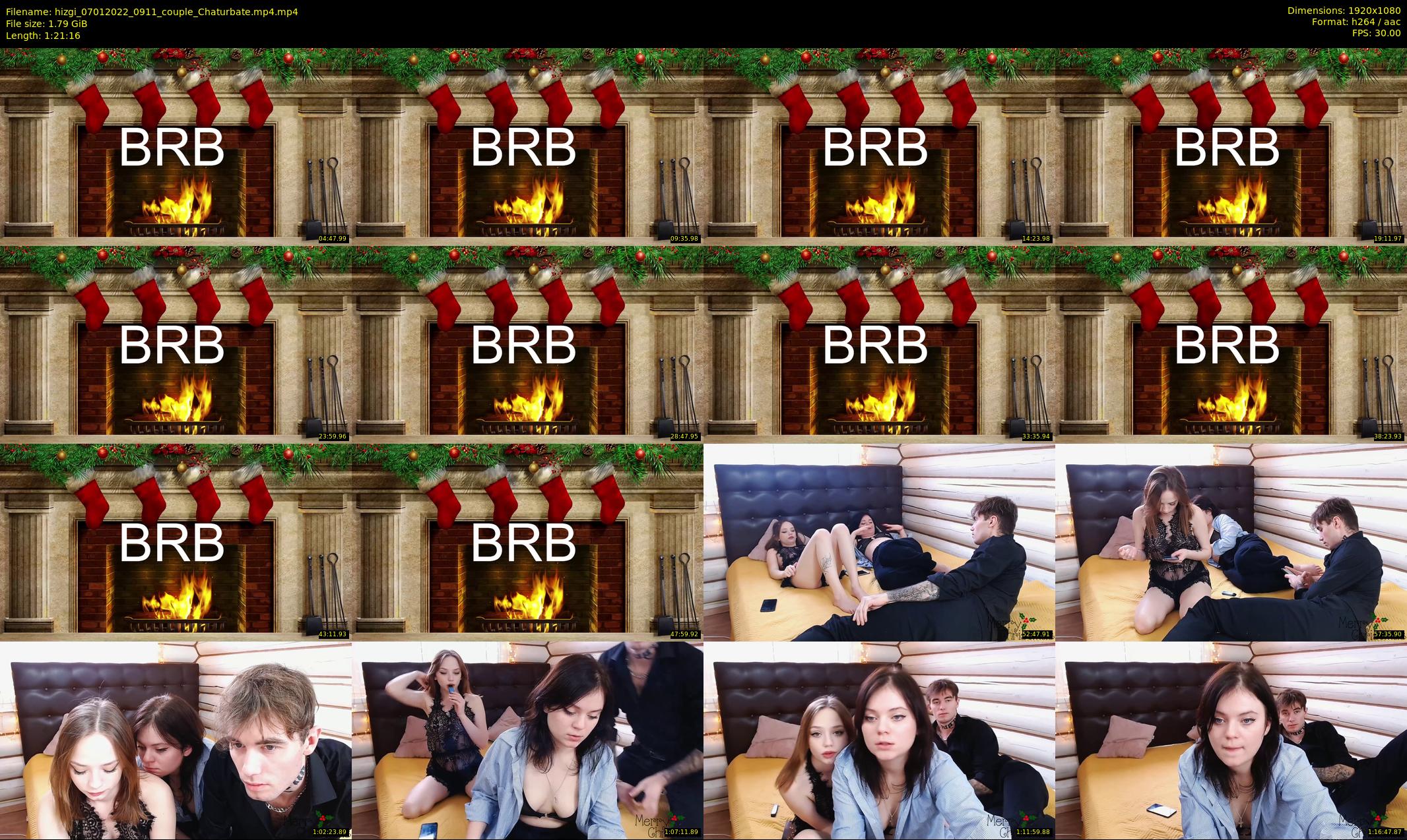 hizgi — 82 minute Chaturbate couple cam show recording, 1080p, Jan 7, 2022