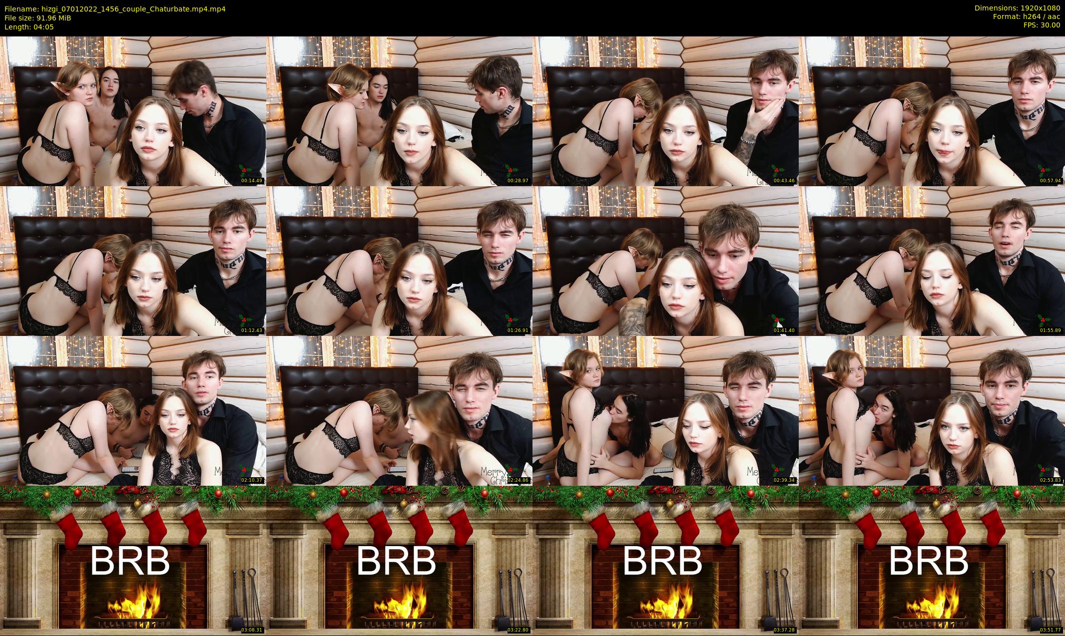 hizgi — 5 minute Chaturbate couple cam show recording, 1080p, Jan 7, 2022