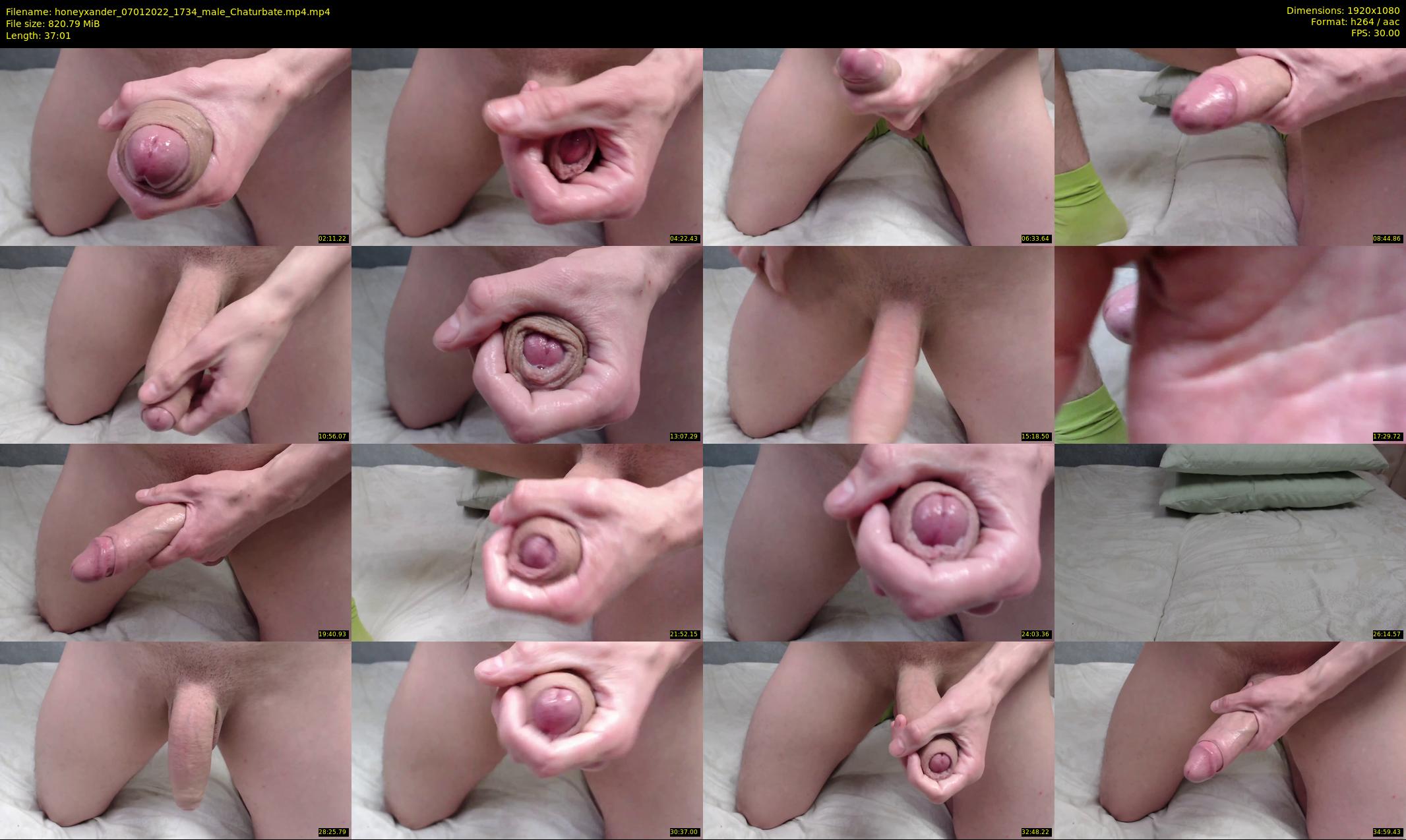 honeyxander — 38 minute Chaturbate male cam show recording, 1080p, Jan 7, 2022