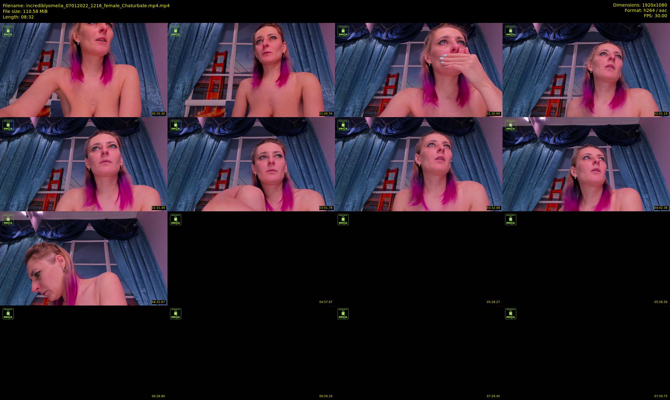 incrediblyomelia — 9 minute Chaturbate female cam show recording, 1080p, Jan 7, 2022