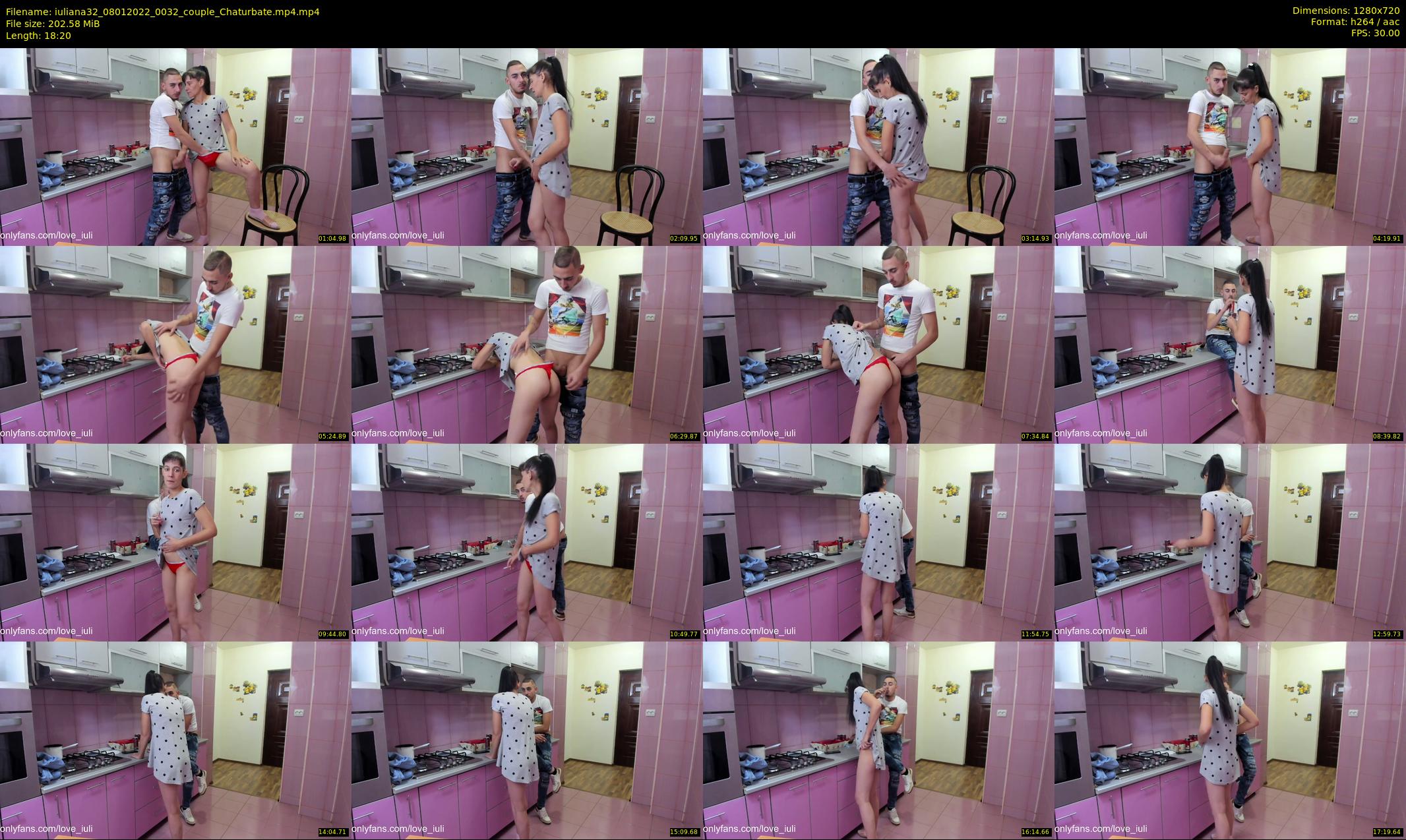 iuliana32 — 19 minute Chaturbate couple cam show recording, 720p, Jan 8, 2022