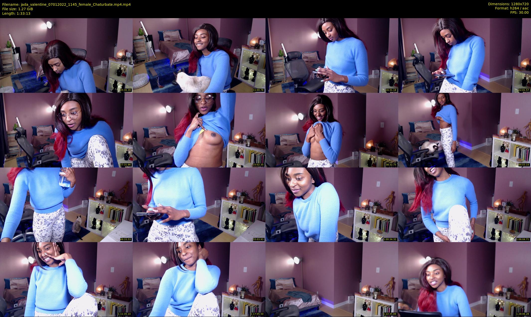 jada_valentine — 94 minute Chaturbate female cam show recording, 720p, Jan 7, 2022