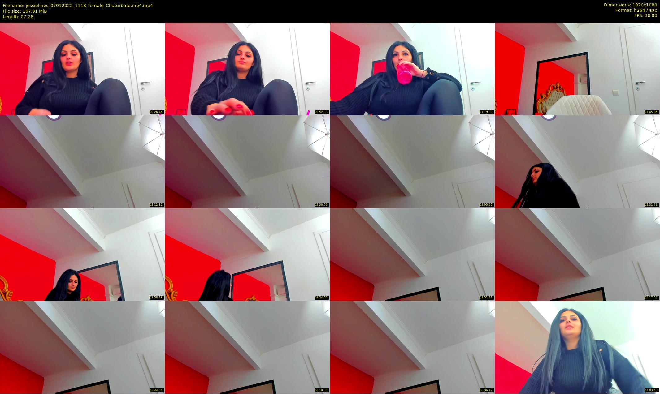 jessielines — 8 minute Chaturbate female cam show recording, 1080p, Jan 7, 2022