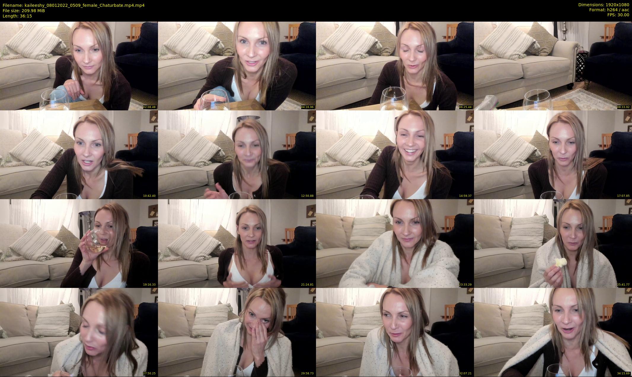 kaileeshy — 37 minute Chaturbate female cam show recording, 1080p, Jan 8, 2022