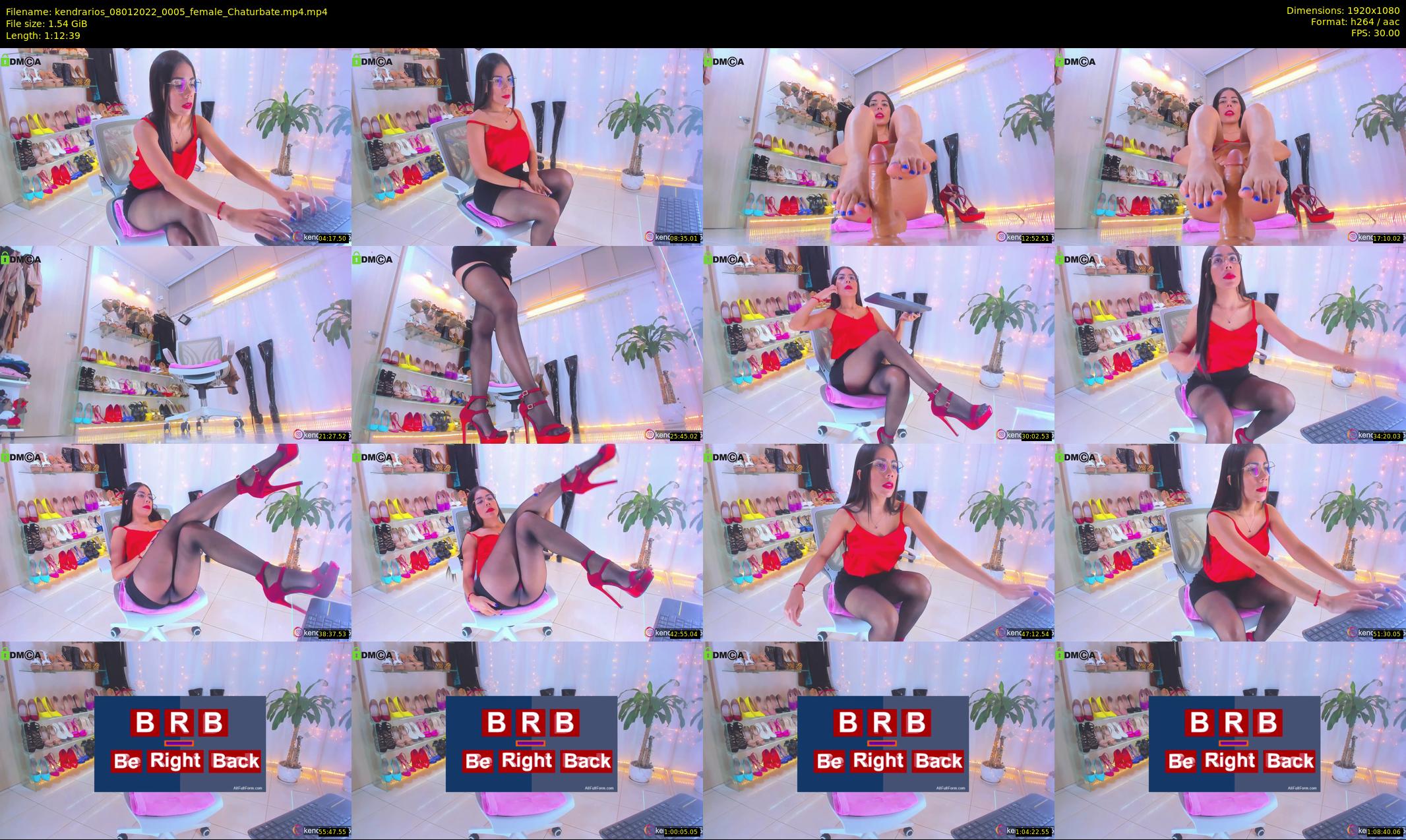 kendrarios — 73 minute Chaturbate female cam show recording, 1080p, Jan 8, 2022