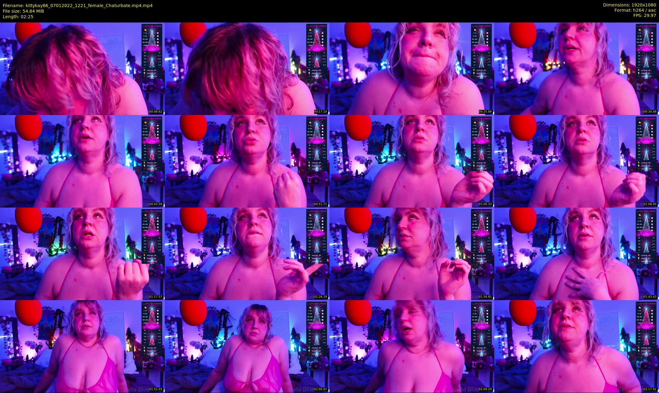 kittykay86 — 3 minute Chaturbate female cam show recording, 1080p, Jan 7, 2022