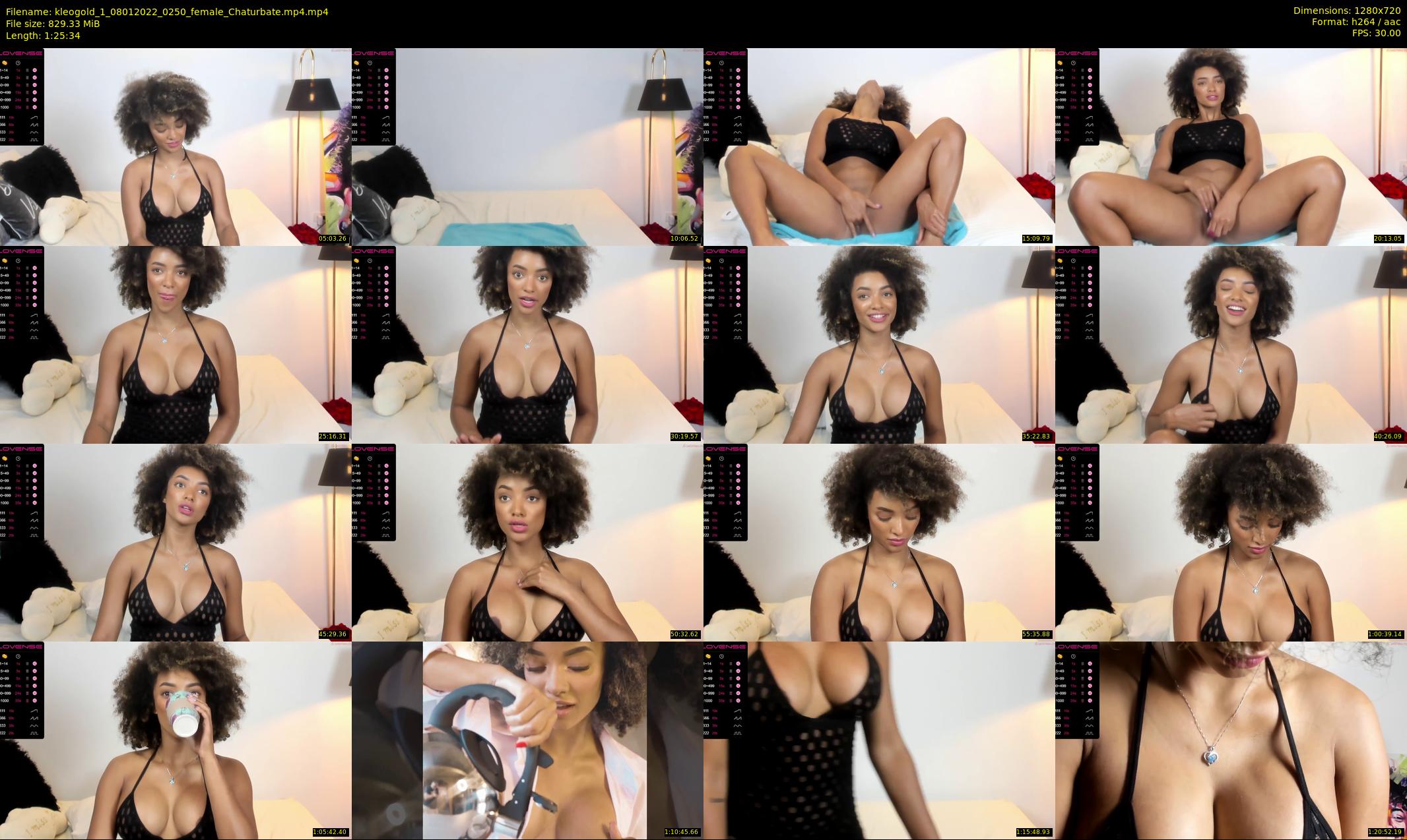 kleogold_1 — 86 minute Chaturbate female cam show recording, 720p, Jan 8, 2022