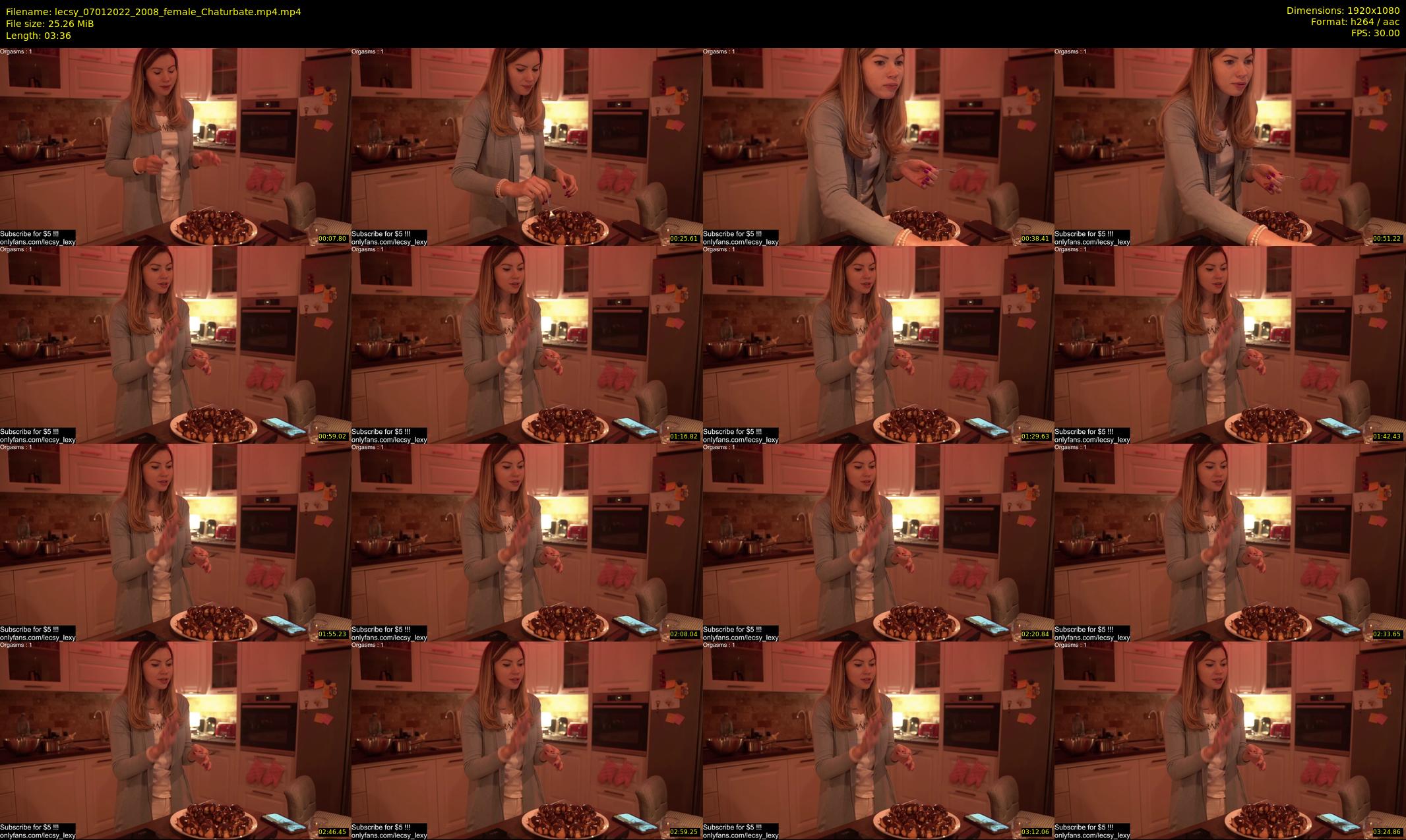 lecsy — 4 minute Chaturbate female cam show recording, 1080p, Jan 7, 2022