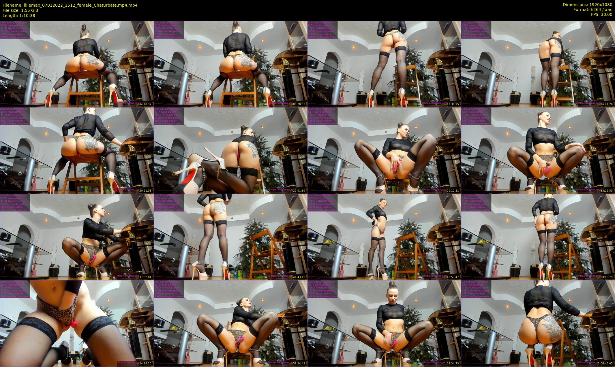 lillemax — 71 minute Chaturbate female cam show recording, 1080p, Jan 7, 2022
