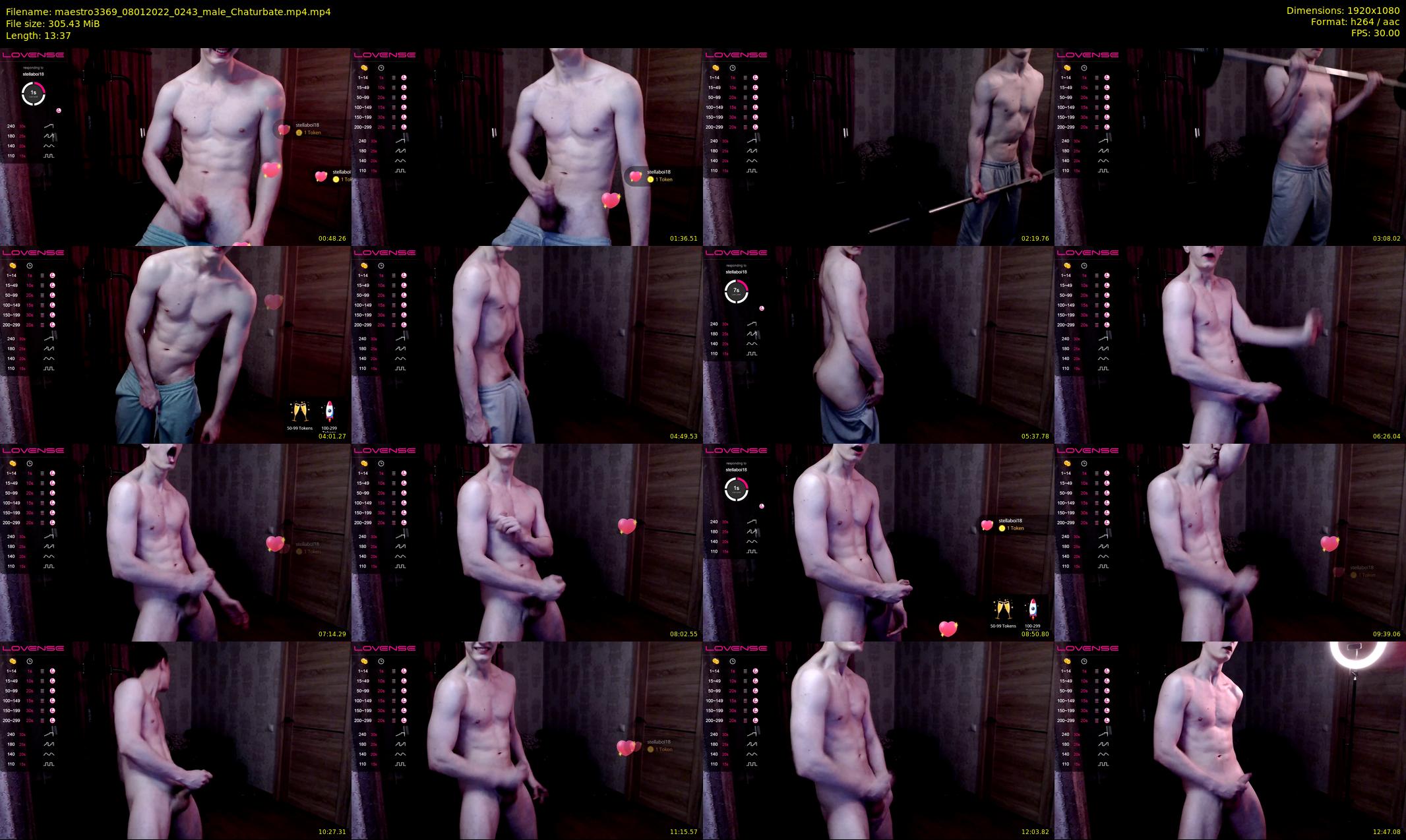 maestro3369 — 14 minute Chaturbate male cam show recording, 1080p, Jan 8, 2022