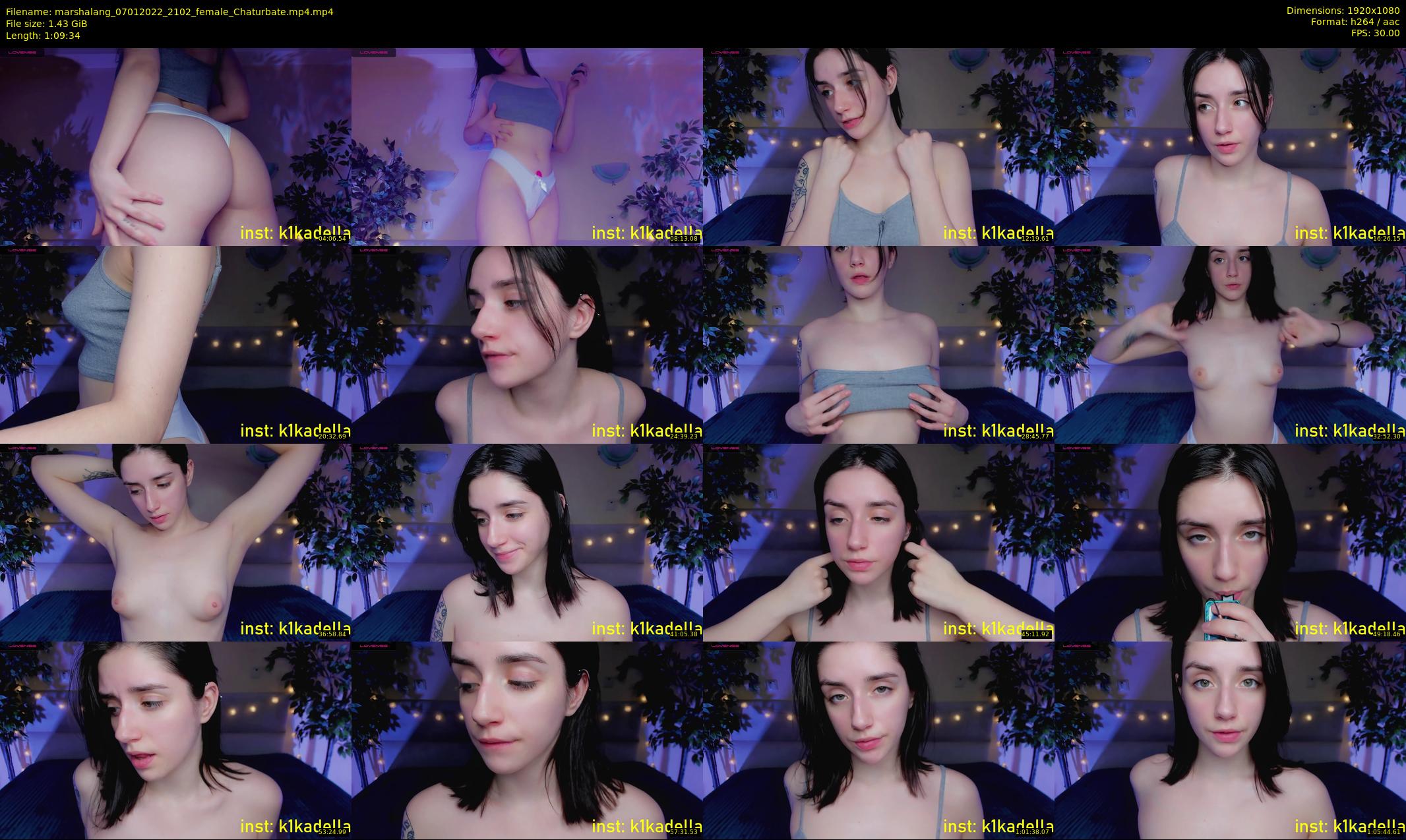 marshalang — 70 minute Chaturbate couple cam show recording, 1080p, Jan 7, 2022