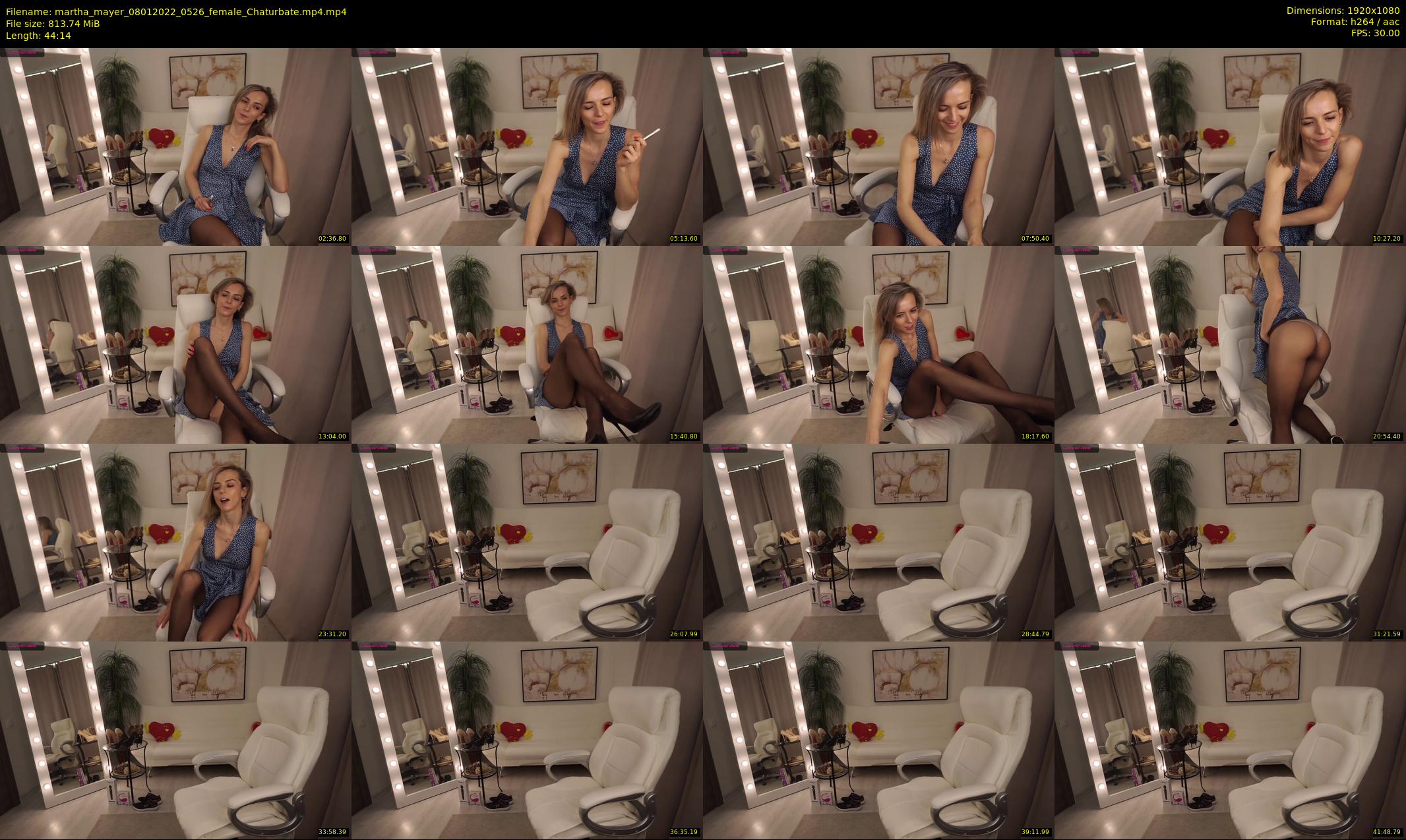 martha_mayer — 45 minute Chaturbate female cam show recording, 1080p, Jan 8, 2022