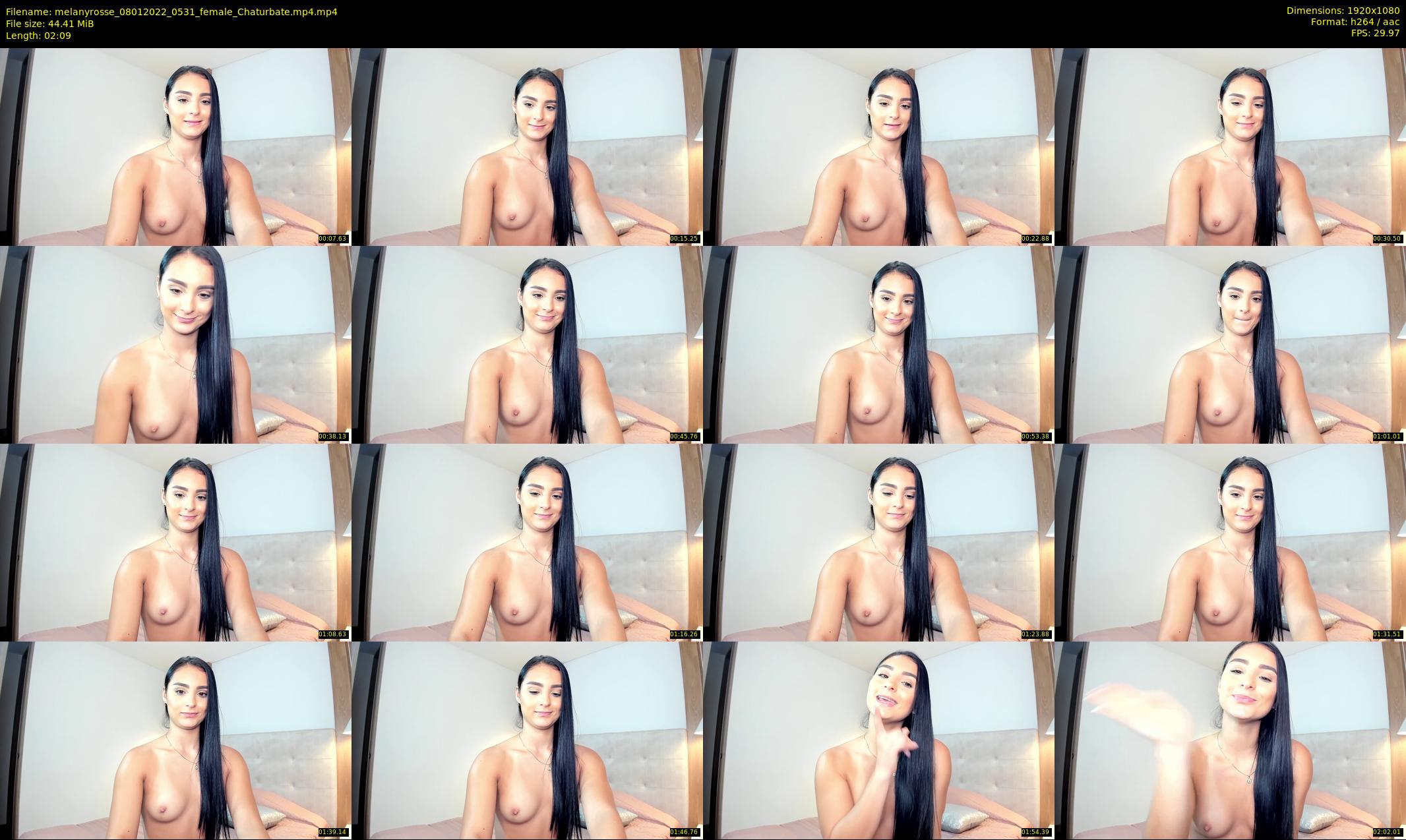 melanyrosse — 3 minute Chaturbate female cam show recording, 1080p, Jan 8, 2022