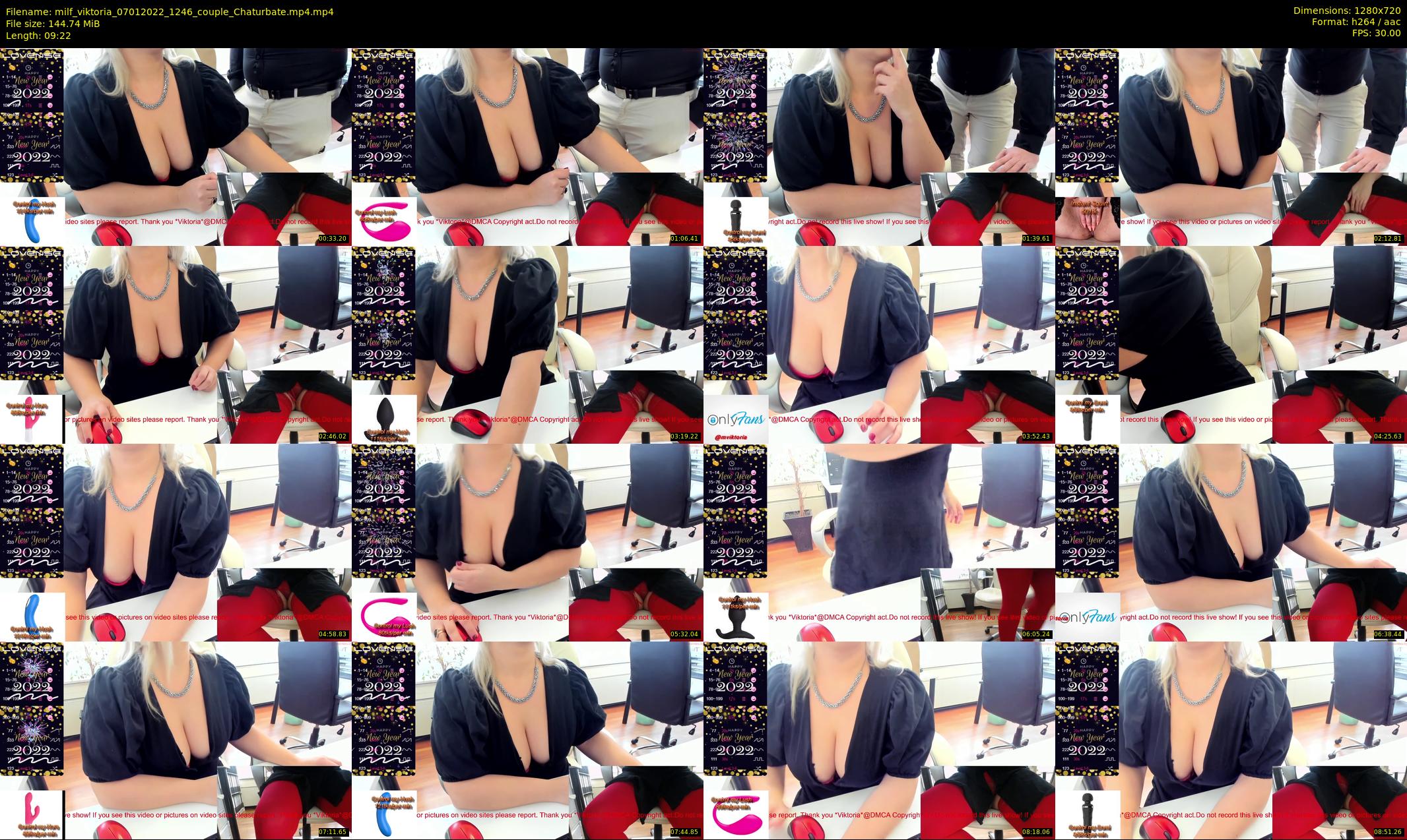milf_viktoria — 10 minute Chaturbate female cam show recording, 720p, Jan 7, 2022