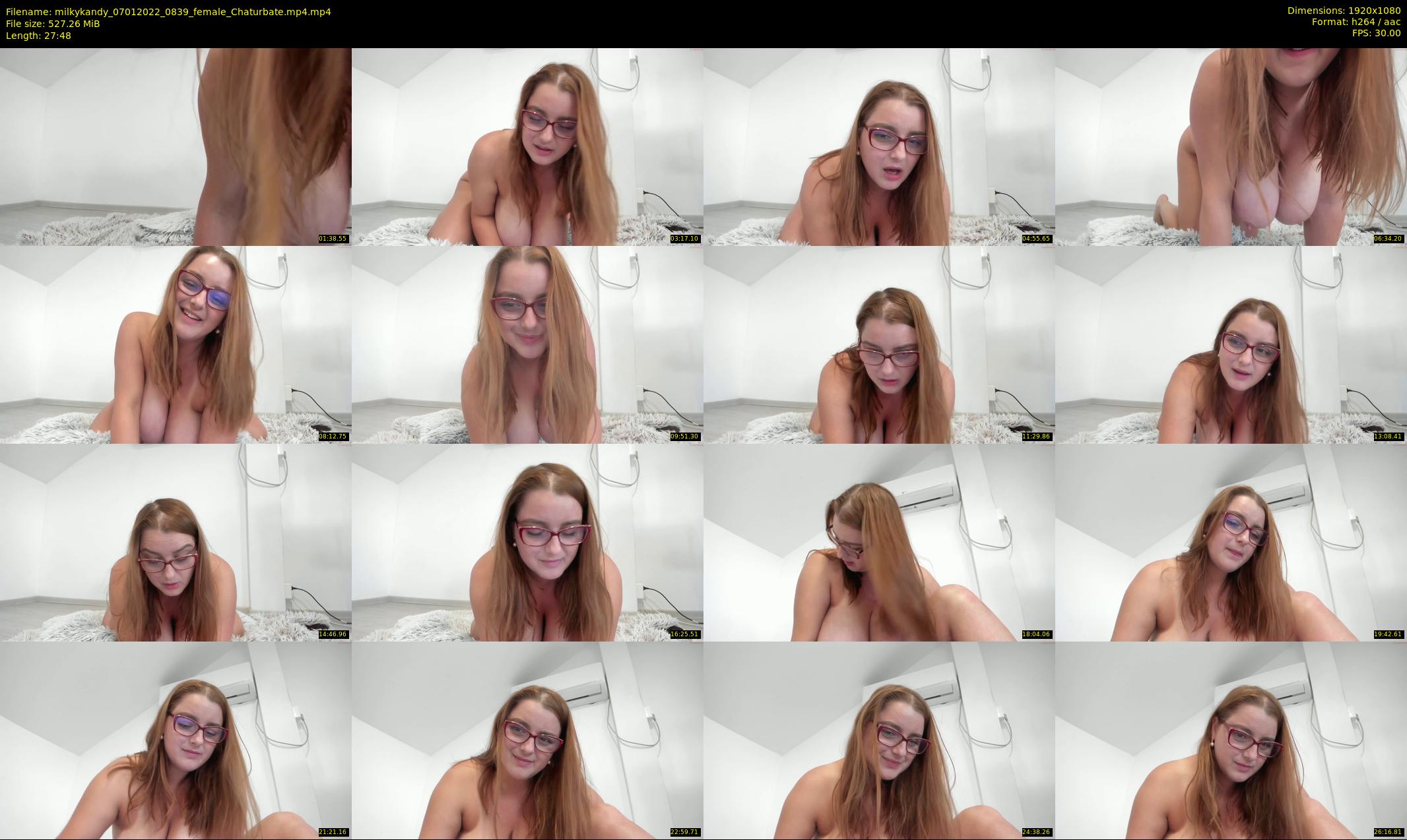milkykandy — 28 minute Chaturbate female cam show recording, 1080p, Jan 7, 2022