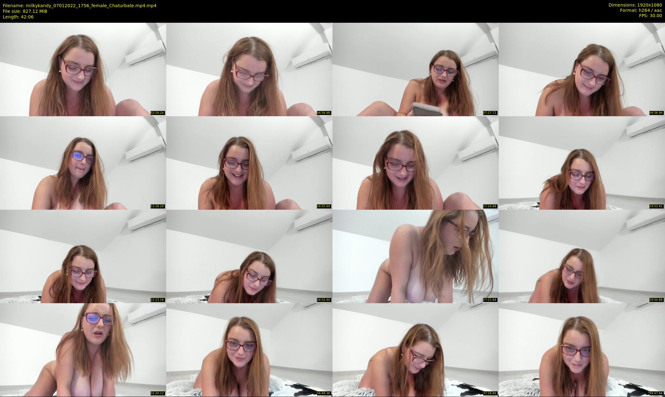 milkykandy — 43 minute Chaturbate female cam show recording, 1080p, Jan 7, 2022