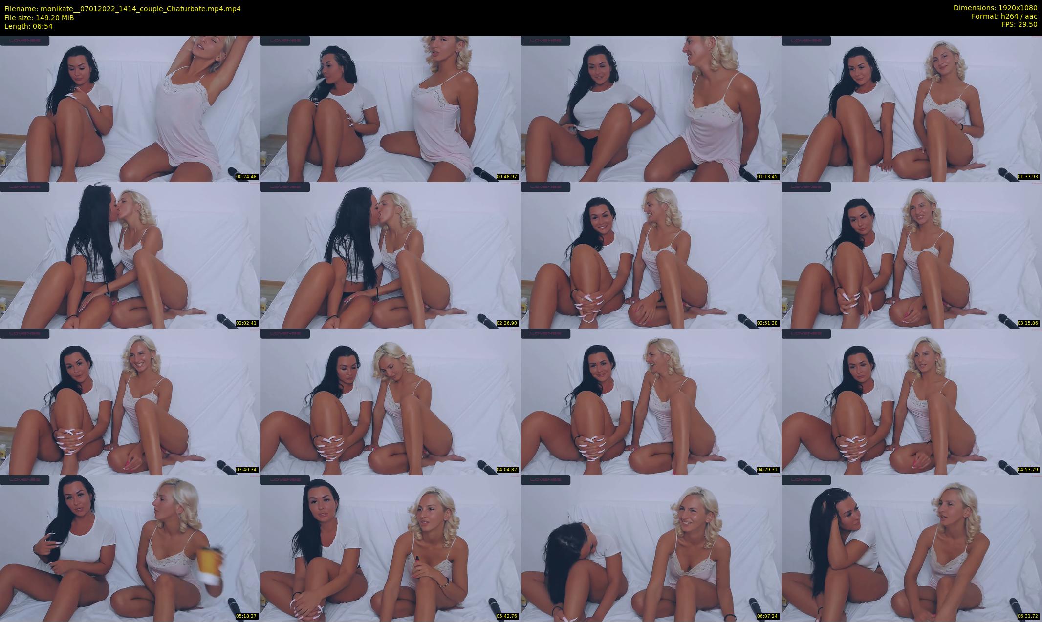 monikate_ — 7 minute Chaturbate couple cam show recording, 1080p, Jan 7, 2022