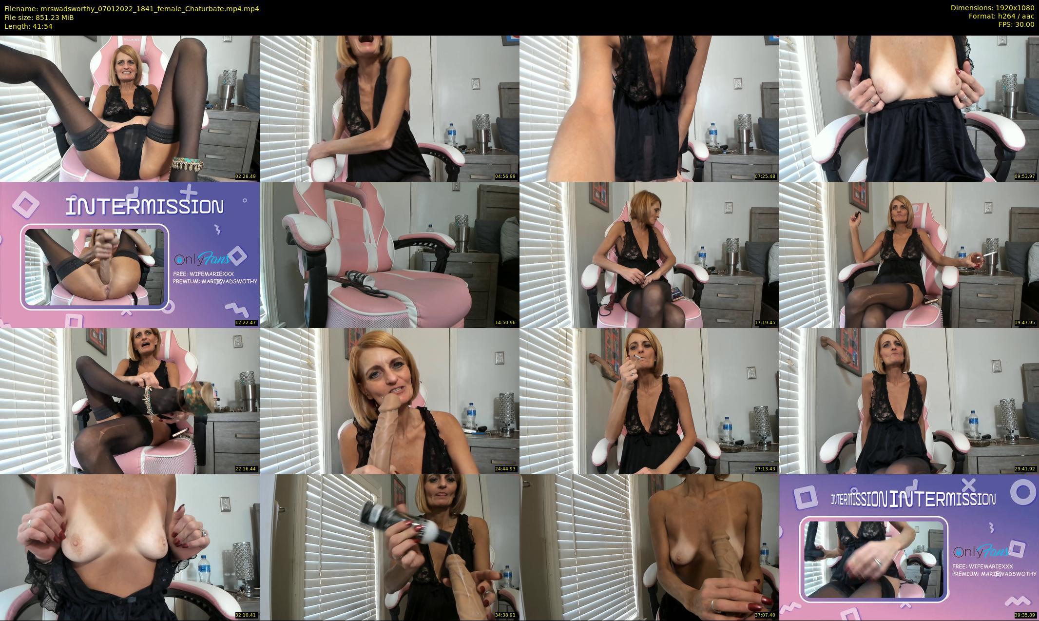 mrswadsworthy — 42 minute Chaturbate female cam show recording, 1080p, Jan 7, 2022