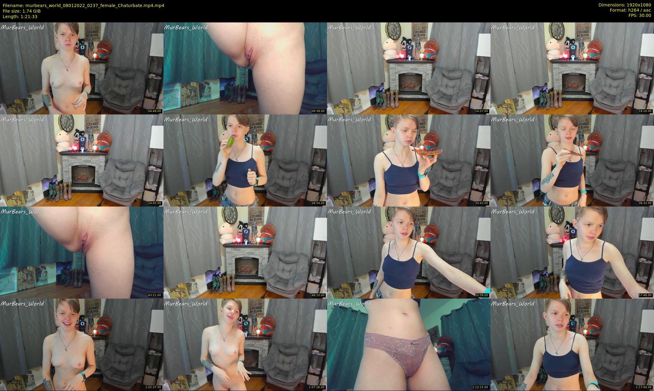murbears_world — 82 minute Chaturbate female cam show recording, 1080p, Jan 8, 2022