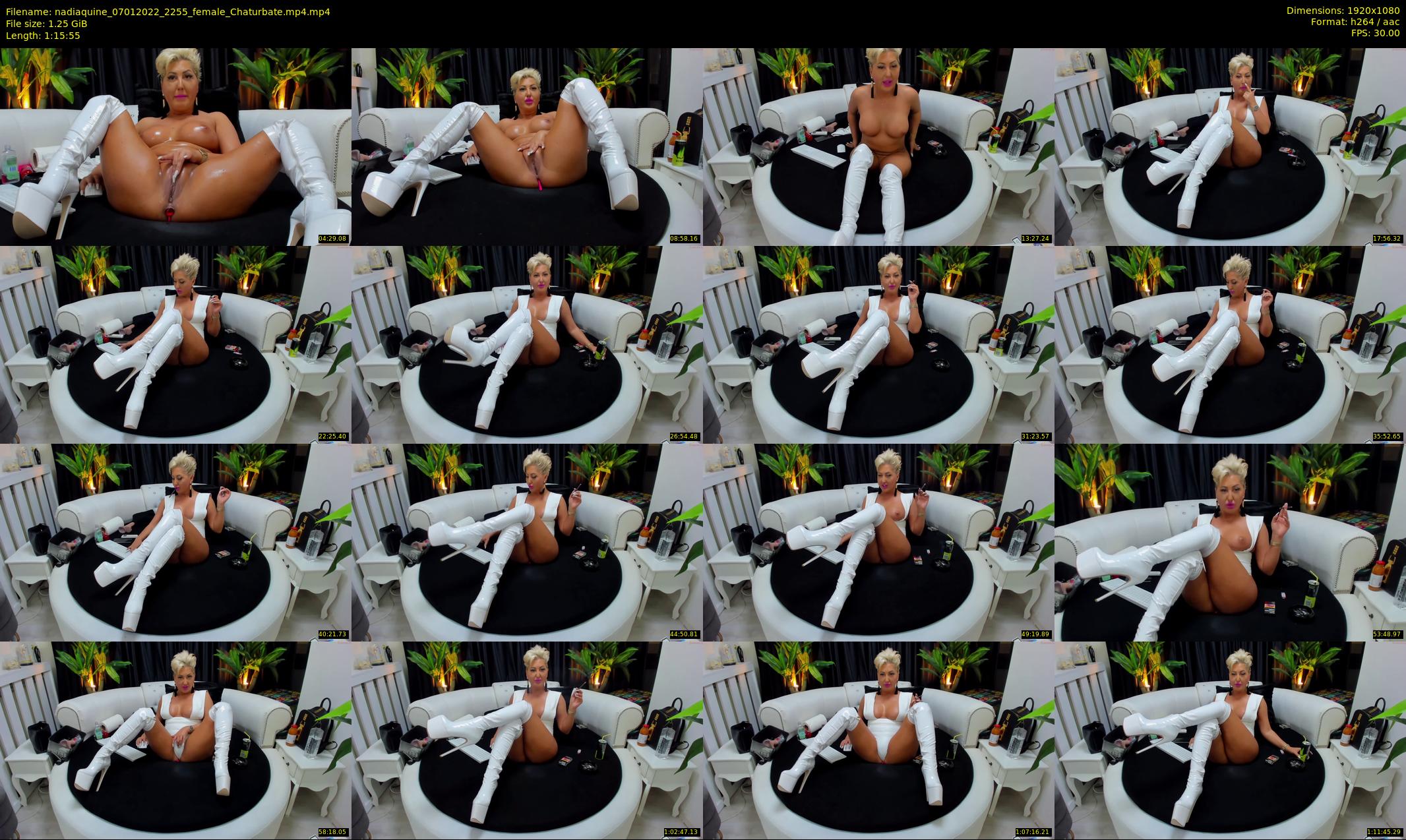 nadiaquine — 76 minute Chaturbate female cam show recording, 1080p, Jan 7, 2022