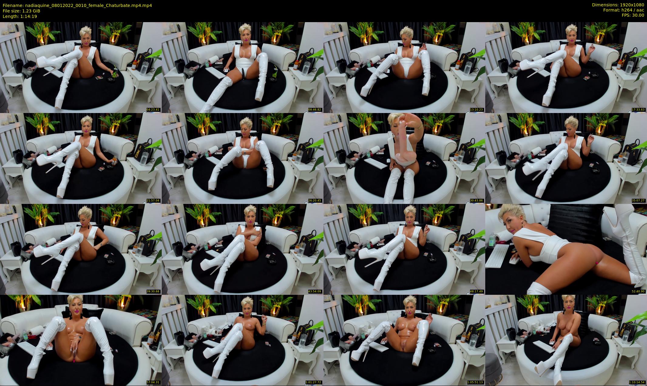 nadiaquine — 75 minute Chaturbate female cam show recording, 1080p, Jan 8, 2022