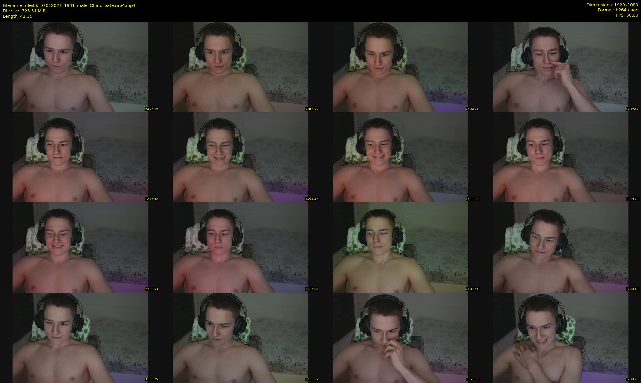 nfeibk — 42 minute Chaturbate male cam show recording, 1080p, Jan 7, 2022
