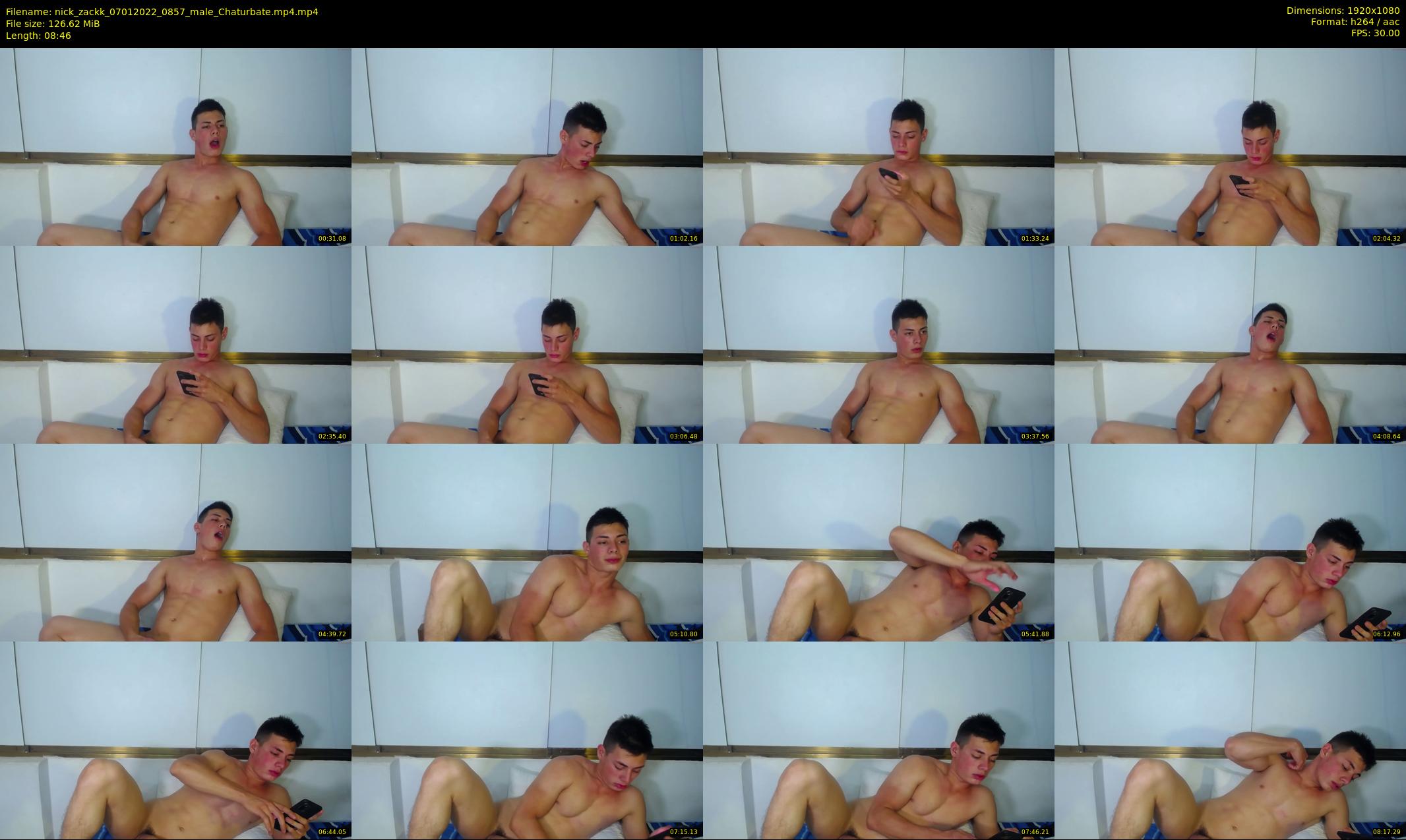 nick_zackk — 9 minute Chaturbate male cam show recording, 1080p, Jan 7, 2022